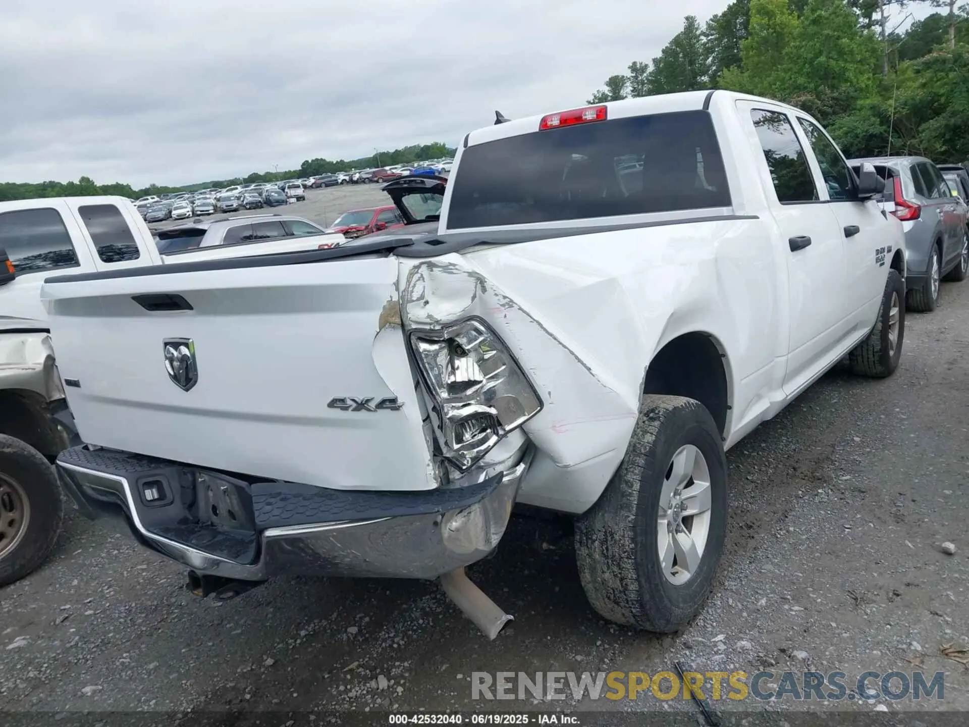 4 Photograph of a damaged car 1C6RR7TT1PS565228 RAM 1500 CLASSIC 2023