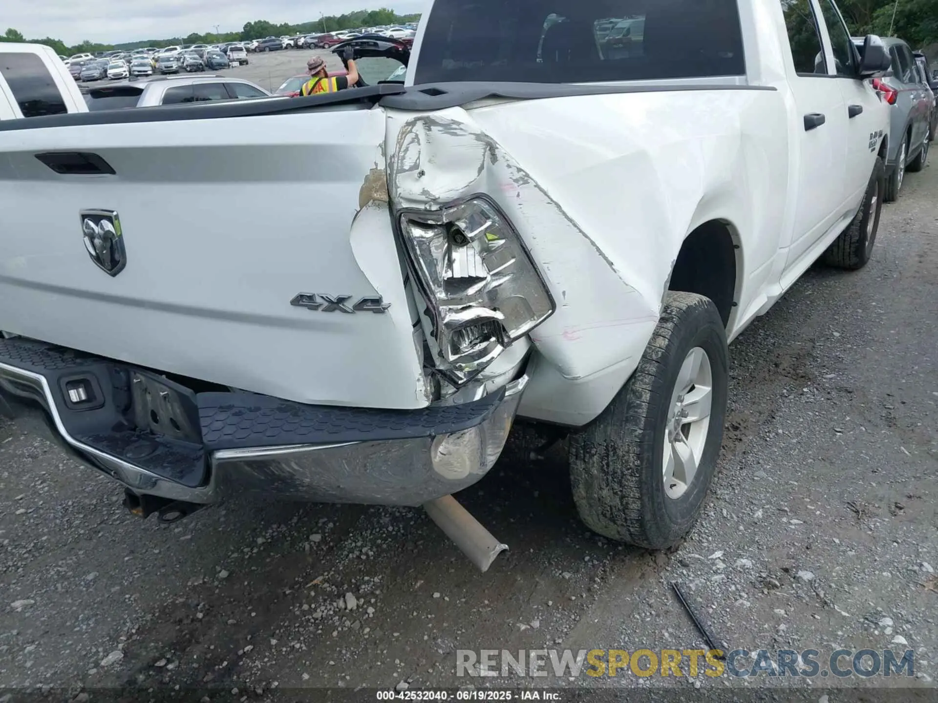 6 Photograph of a damaged car 1C6RR7TT1PS565228 RAM 1500 CLASSIC 2023