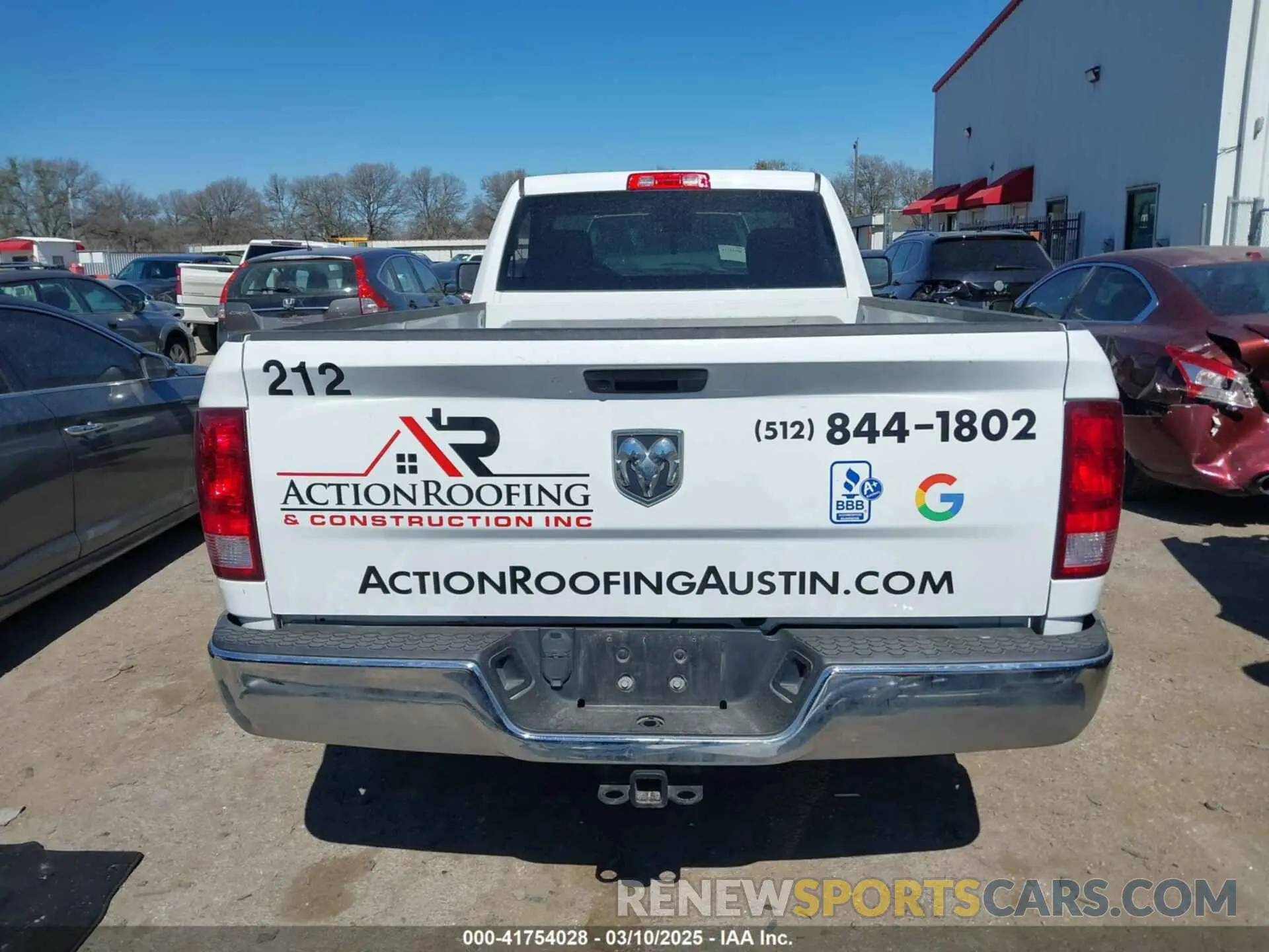 17 Photograph of a damaged car 3C6JR6DG5PG550876 RAM 1500 CLASSIC 2023