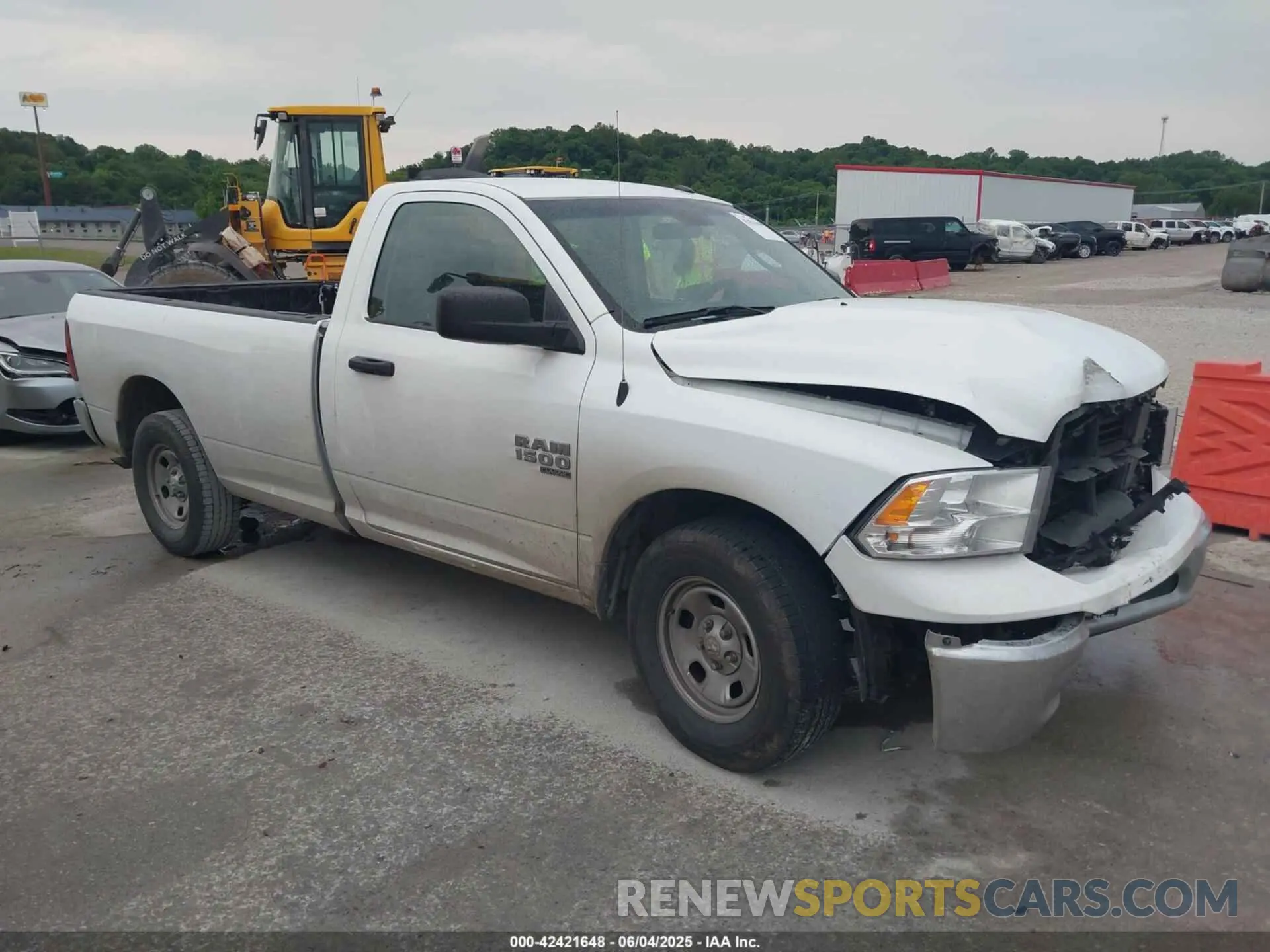 1 Photograph of a damaged car 3C6JR6DG9PG630066 RAM 1500 CLASSIC 2023