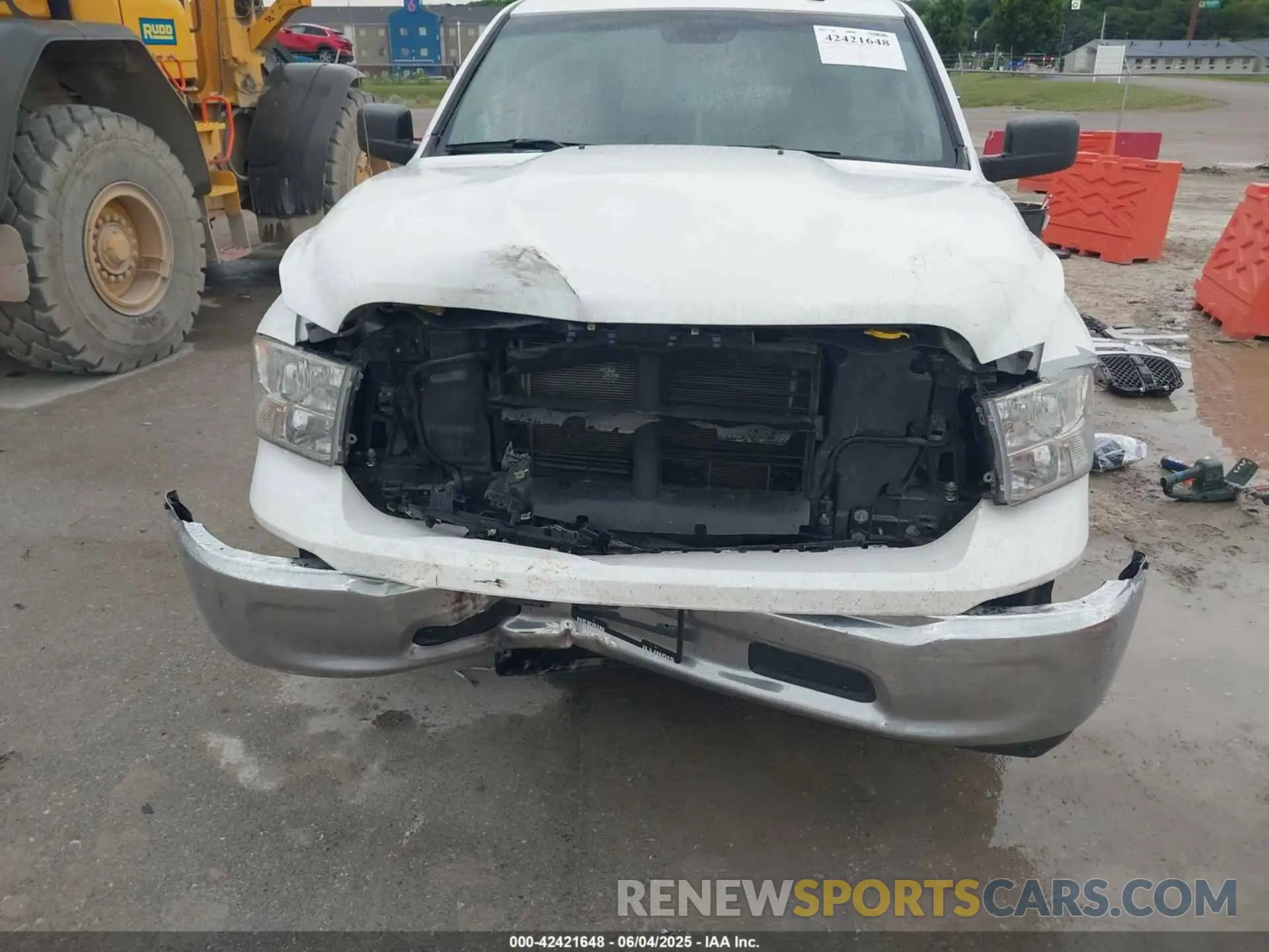 6 Photograph of a damaged car 3C6JR6DG9PG630066 RAM 1500 CLASSIC 2023