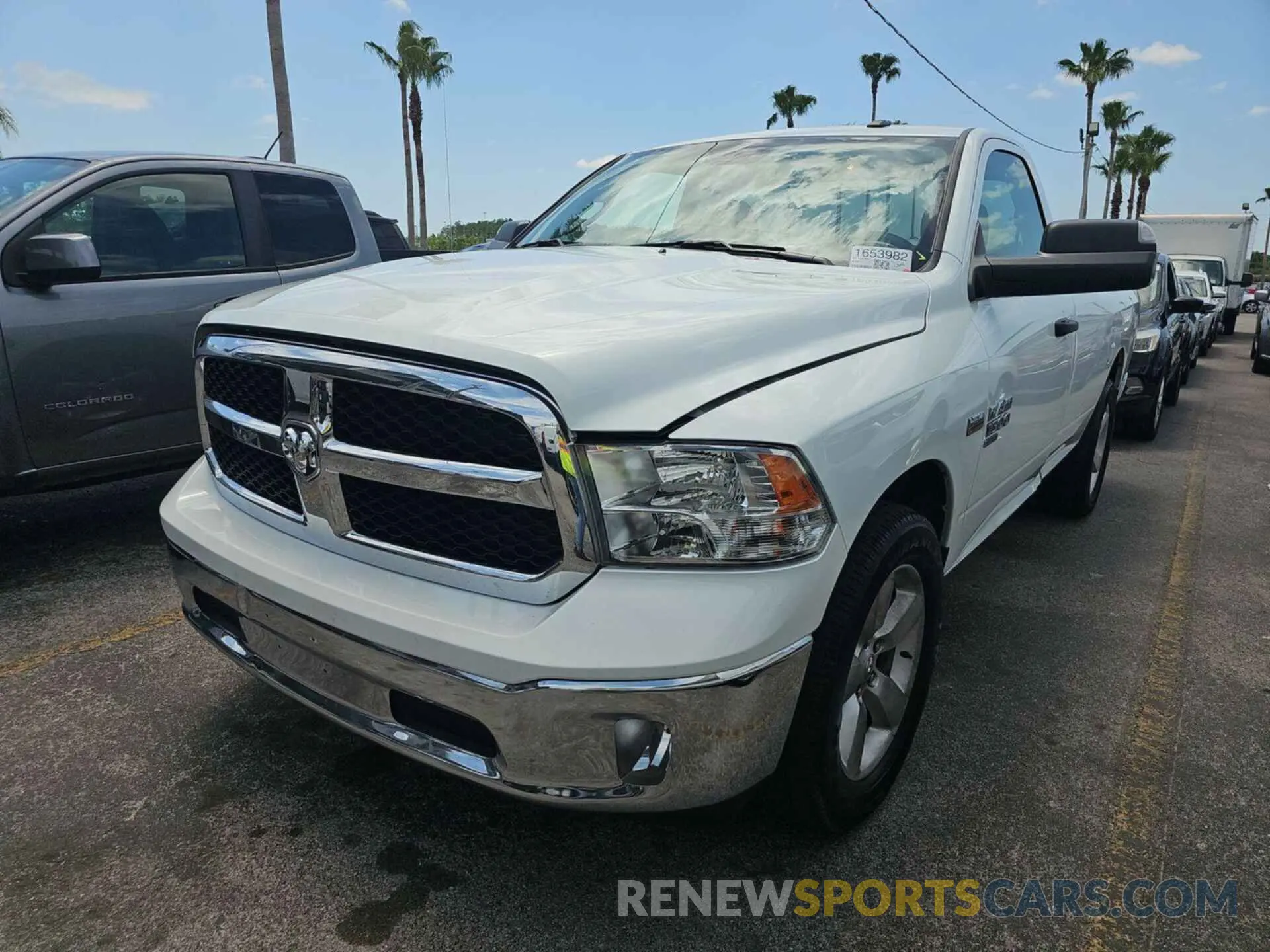 4 Photograph of a damaged car 3C6JR6DT5PG673896 RAM 1500 CLASSIC 2023