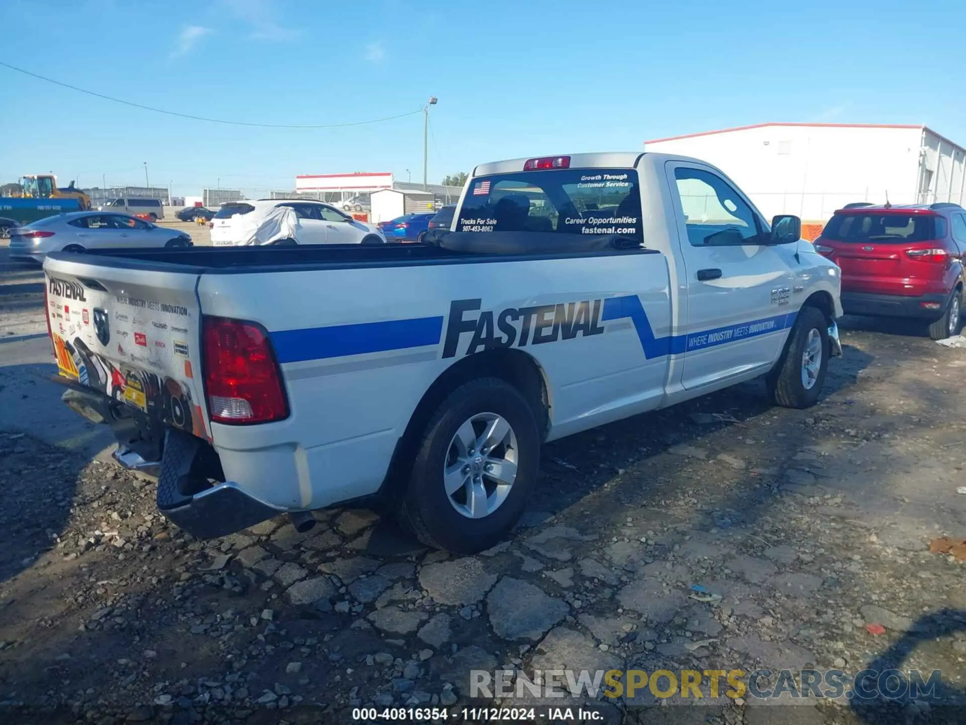 4 Photograph of a damaged car 3C6JR6DT8PG639452 RAM 1500 CLASSIC 2023