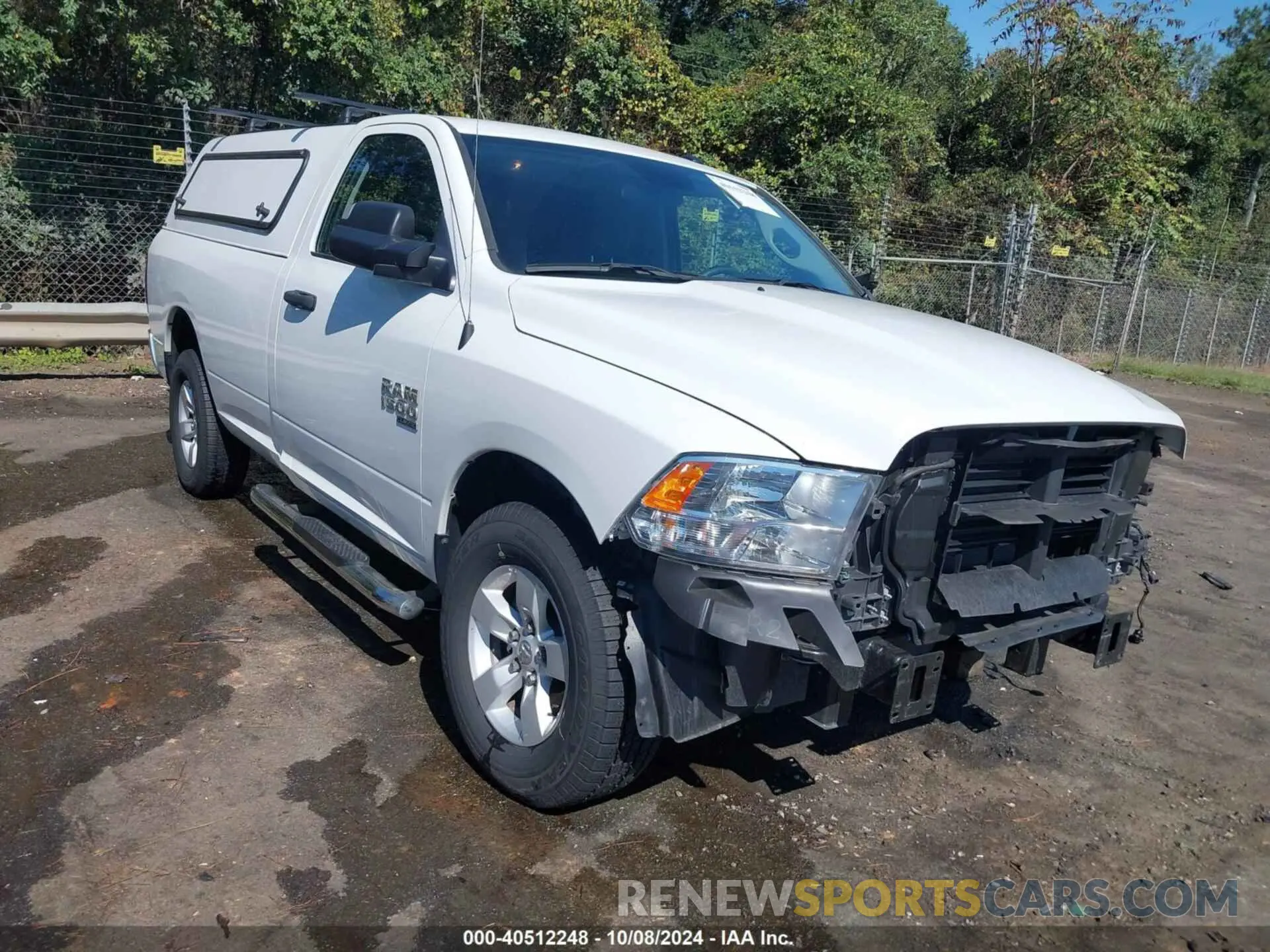 1 Photograph of a damaged car 3C6JR7DG3PG640789 RAM 1500 CLASSIC 2023