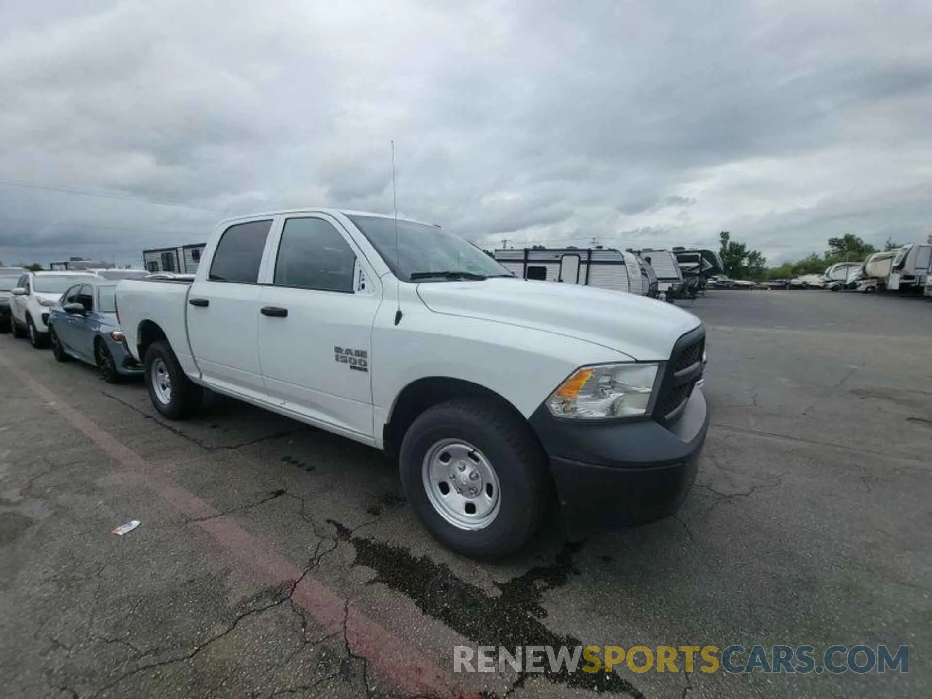 3 Photograph of a damaged car 3C6RR7KG0PG675750 RAM 1500 CLASSIC 2023