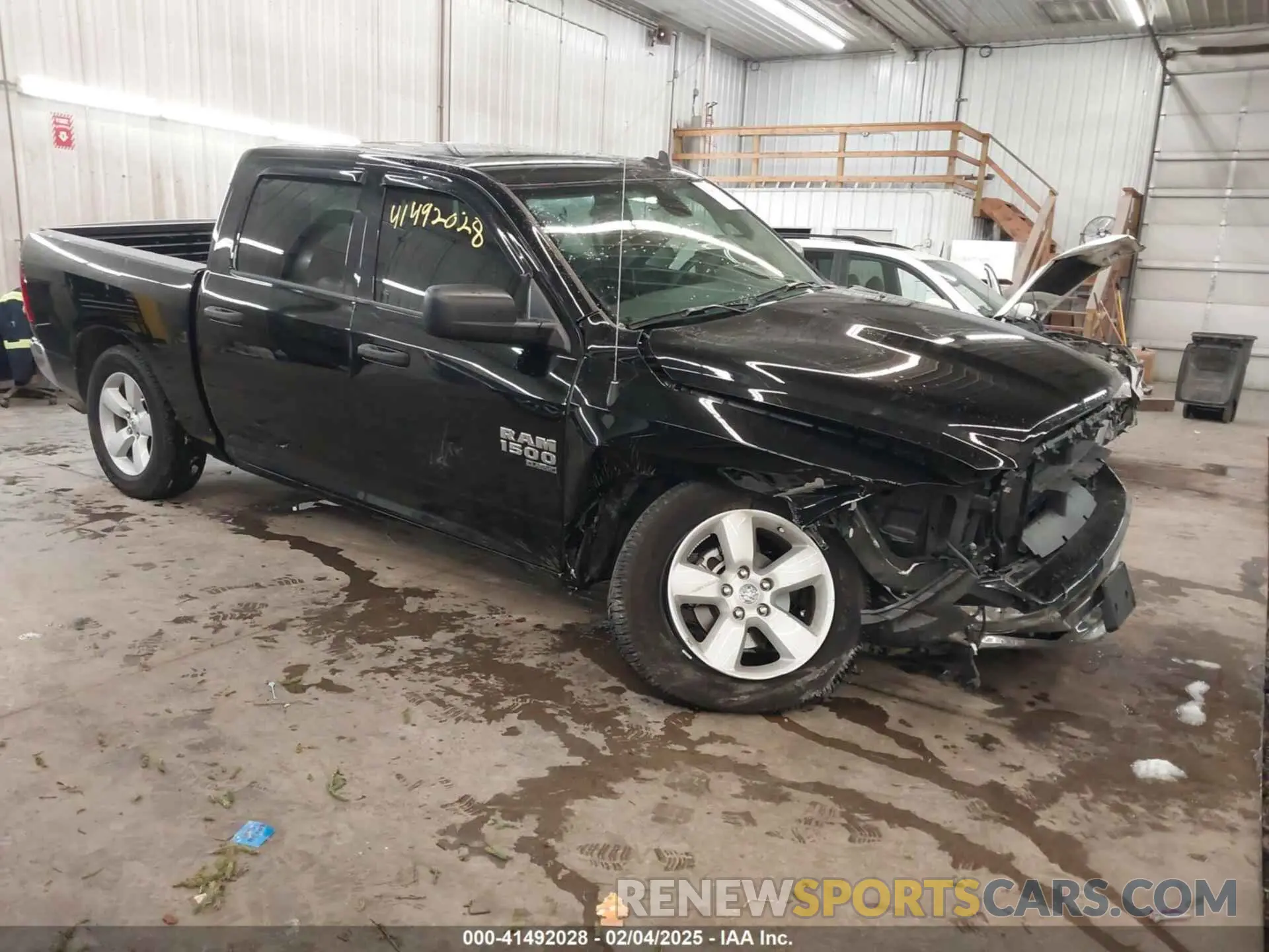1 Photograph of a damaged car 3C6RR7KG3PG662216 RAM 1500 CLASSIC 2023