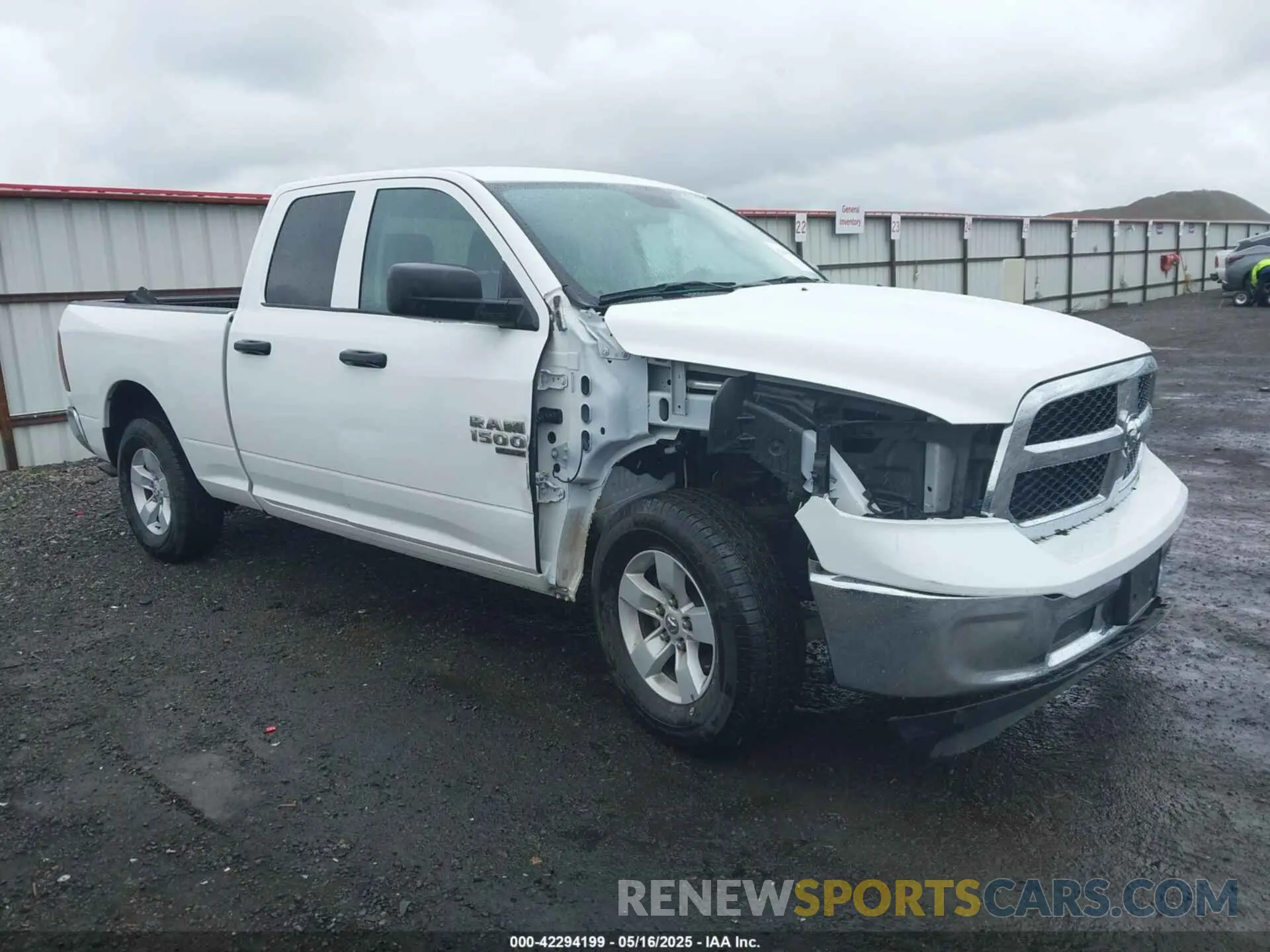 1 Photograph of a damaged car 1C6RR6GG2RS128803 RAM 1500 CLASSIC 2024