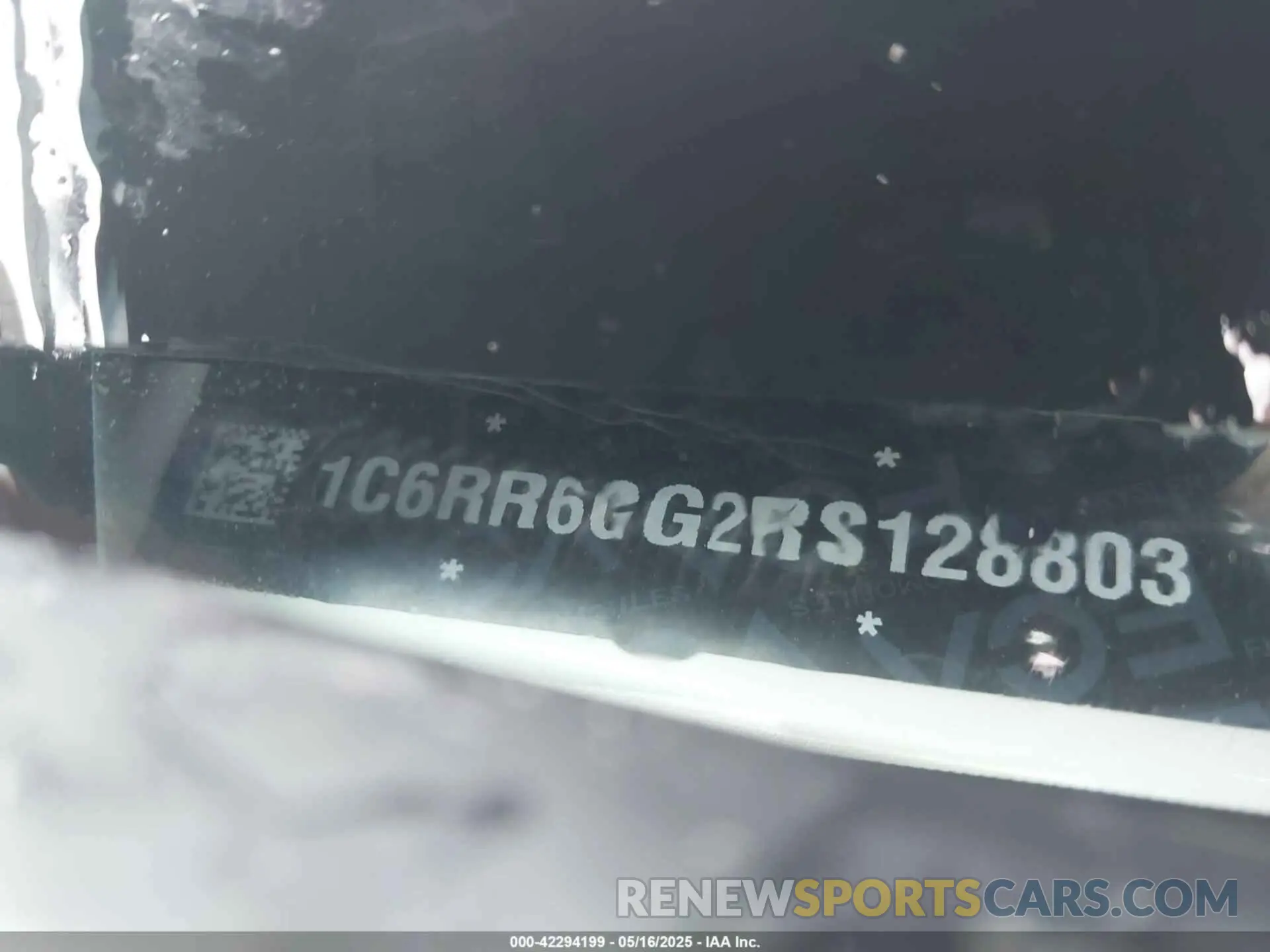 9 Photograph of a damaged car 1C6RR6GG2RS128803 RAM 1500 CLASSIC 2024