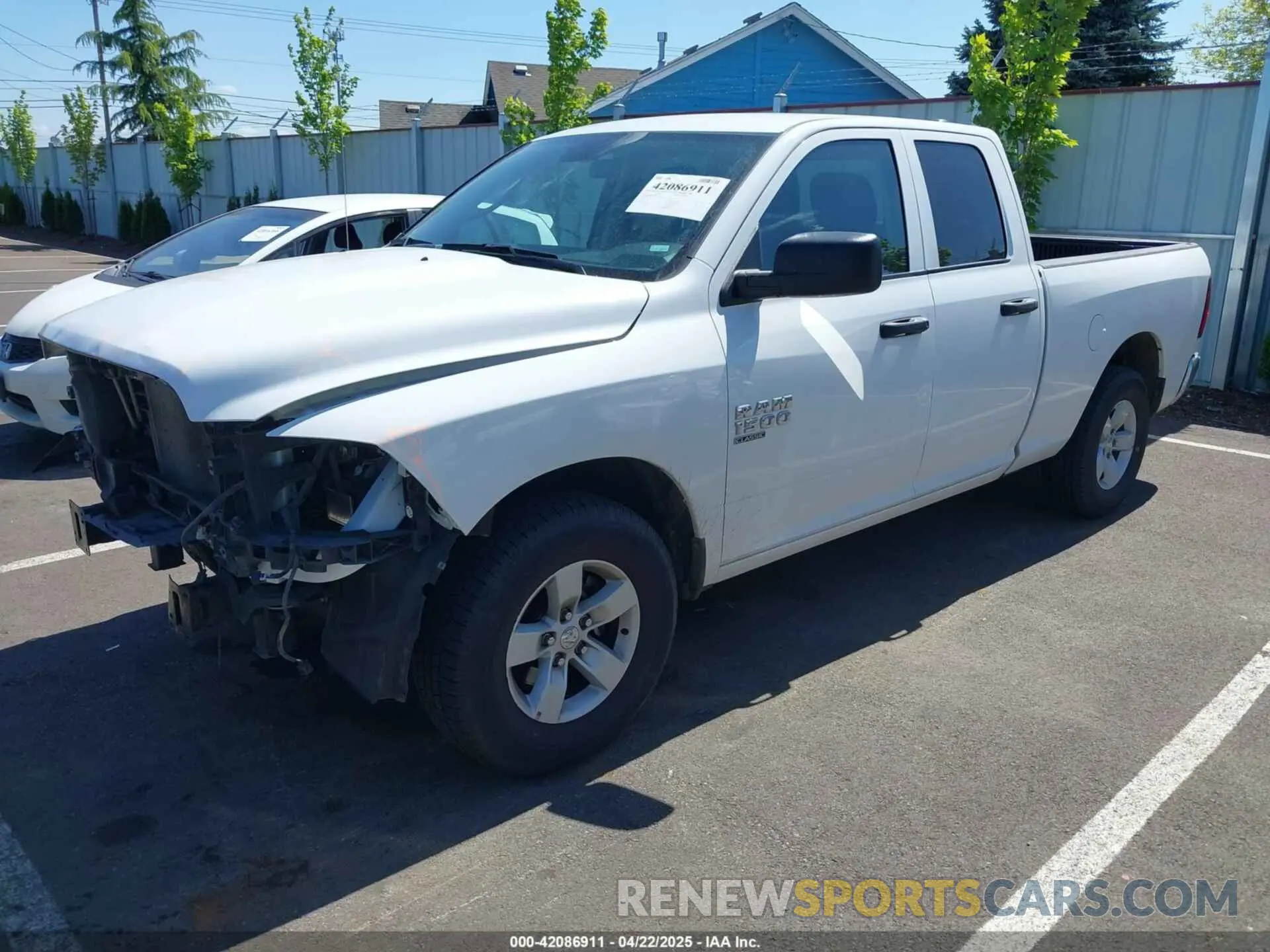 2 Photograph of a damaged car 1C6RR6GG4RS135980 RAM 1500 CLASSIC 2024