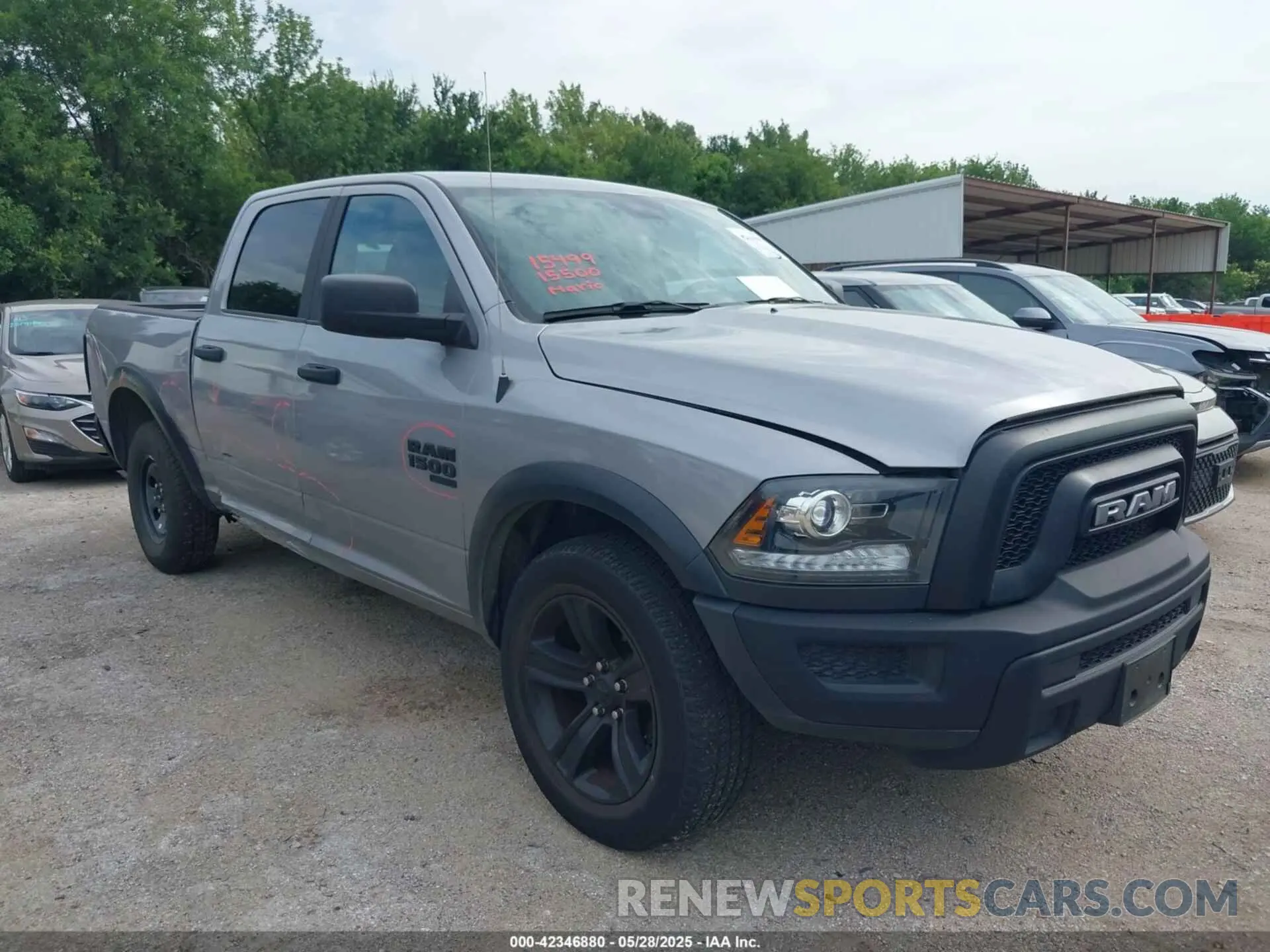 1 Photograph of a damaged car 1C6RR6LG0RS128031 RAM 1500 CLASSIC 2024