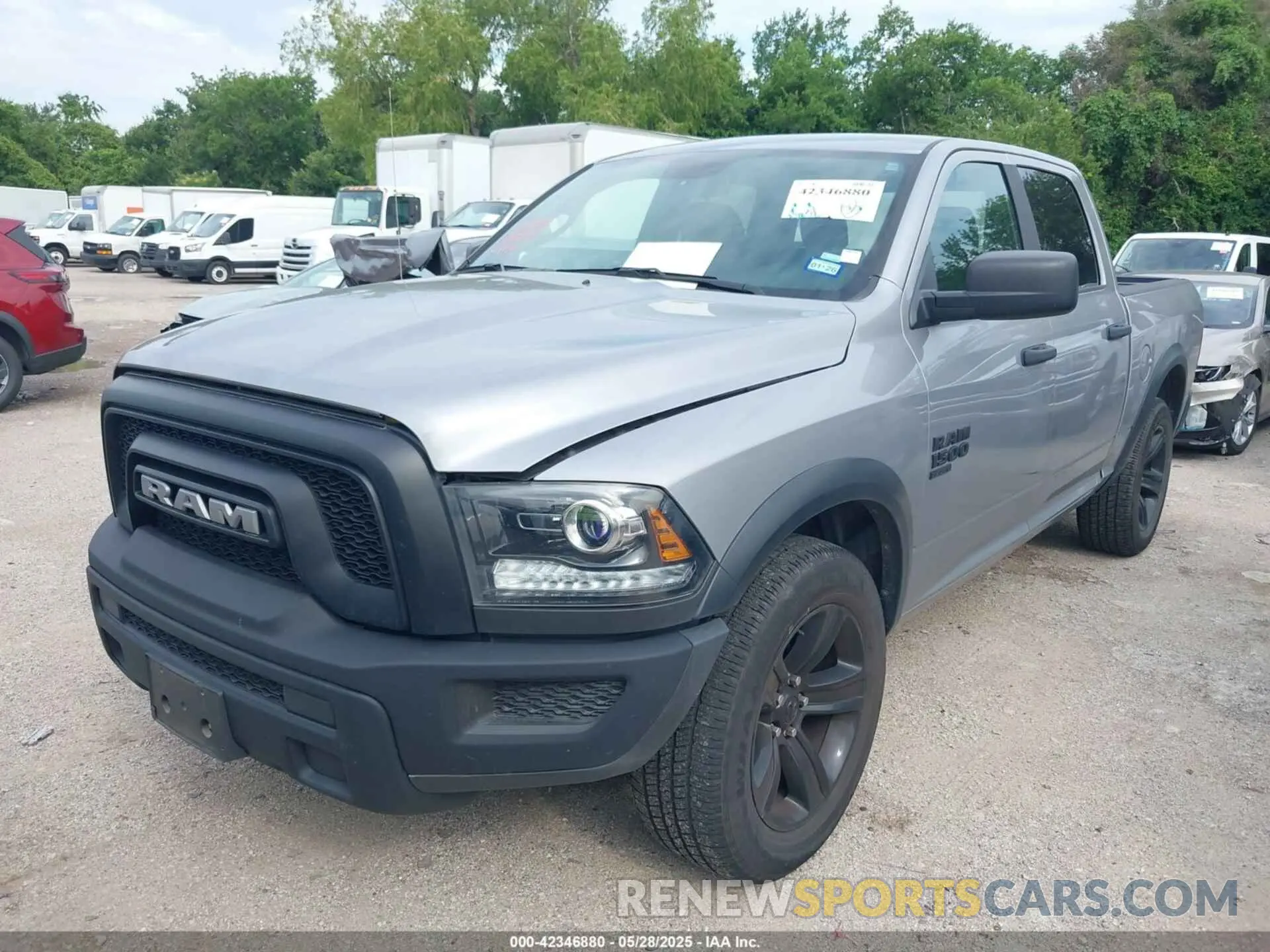 2 Photograph of a damaged car 1C6RR6LG0RS128031 RAM 1500 CLASSIC 2024