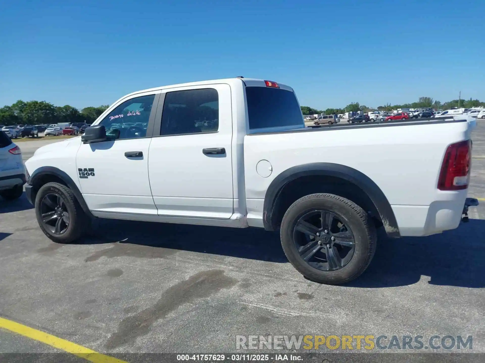 14 Photograph of a damaged car 1C6RR6LG6RS127563 RAM 1500 CLASSIC 2024