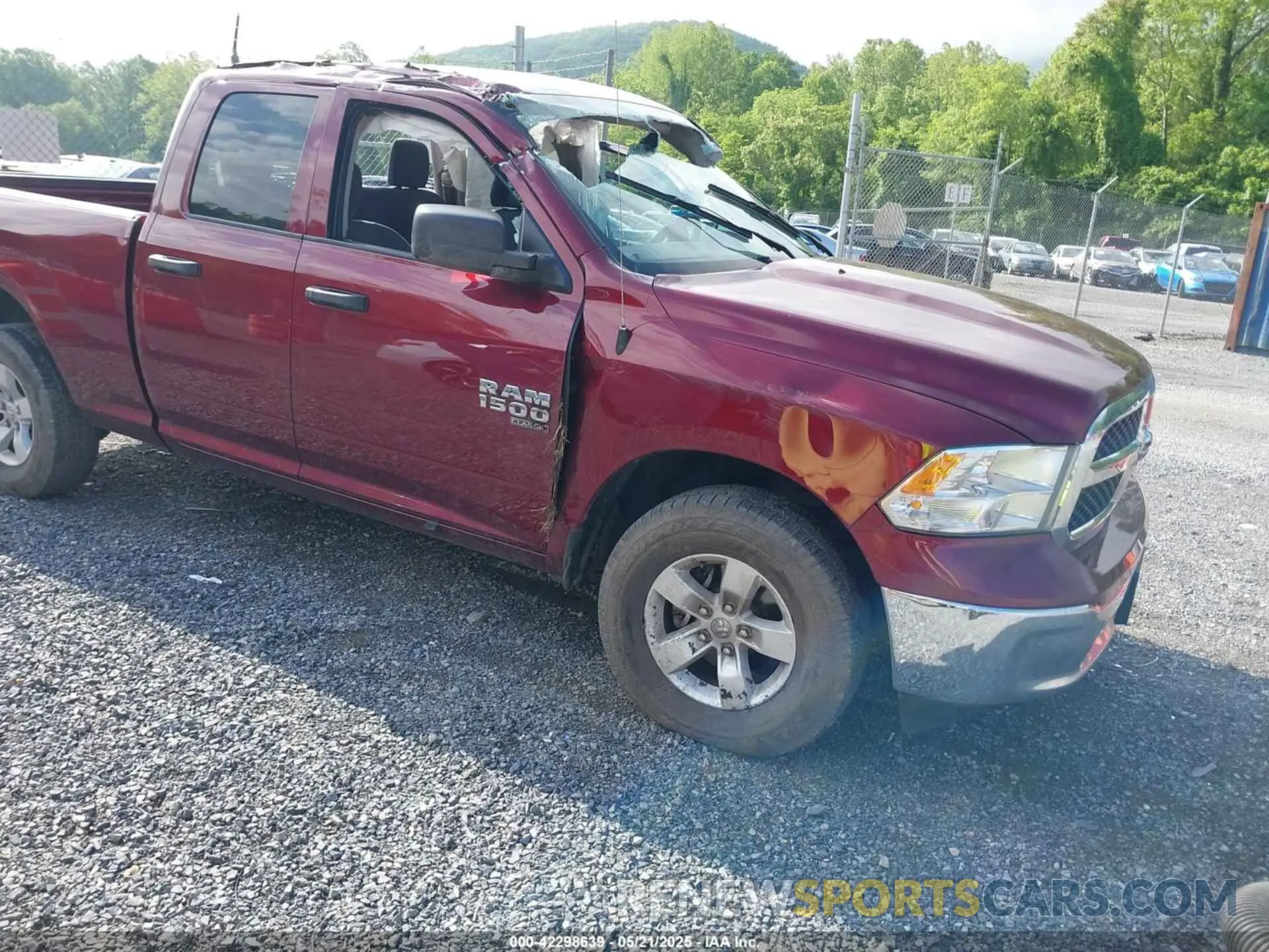 1 Photograph of a damaged car 1C6RR7GG6RS124193 RAM 1500 CLASSIC 2024