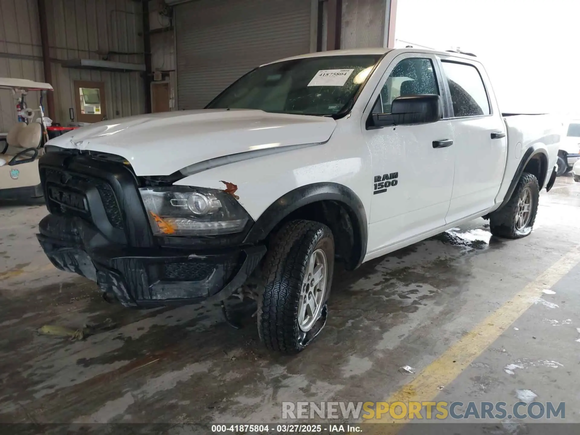 2 Photograph of a damaged car 1C6RR7LG1RS157592 RAM 1500 CLASSIC 2024