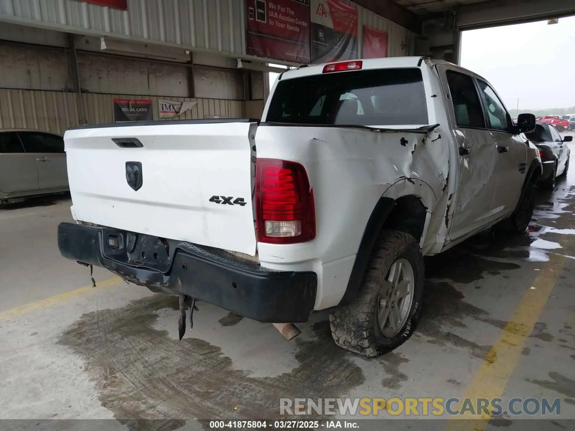 4 Photograph of a damaged car 1C6RR7LG1RS157592 RAM 1500 CLASSIC 2024
