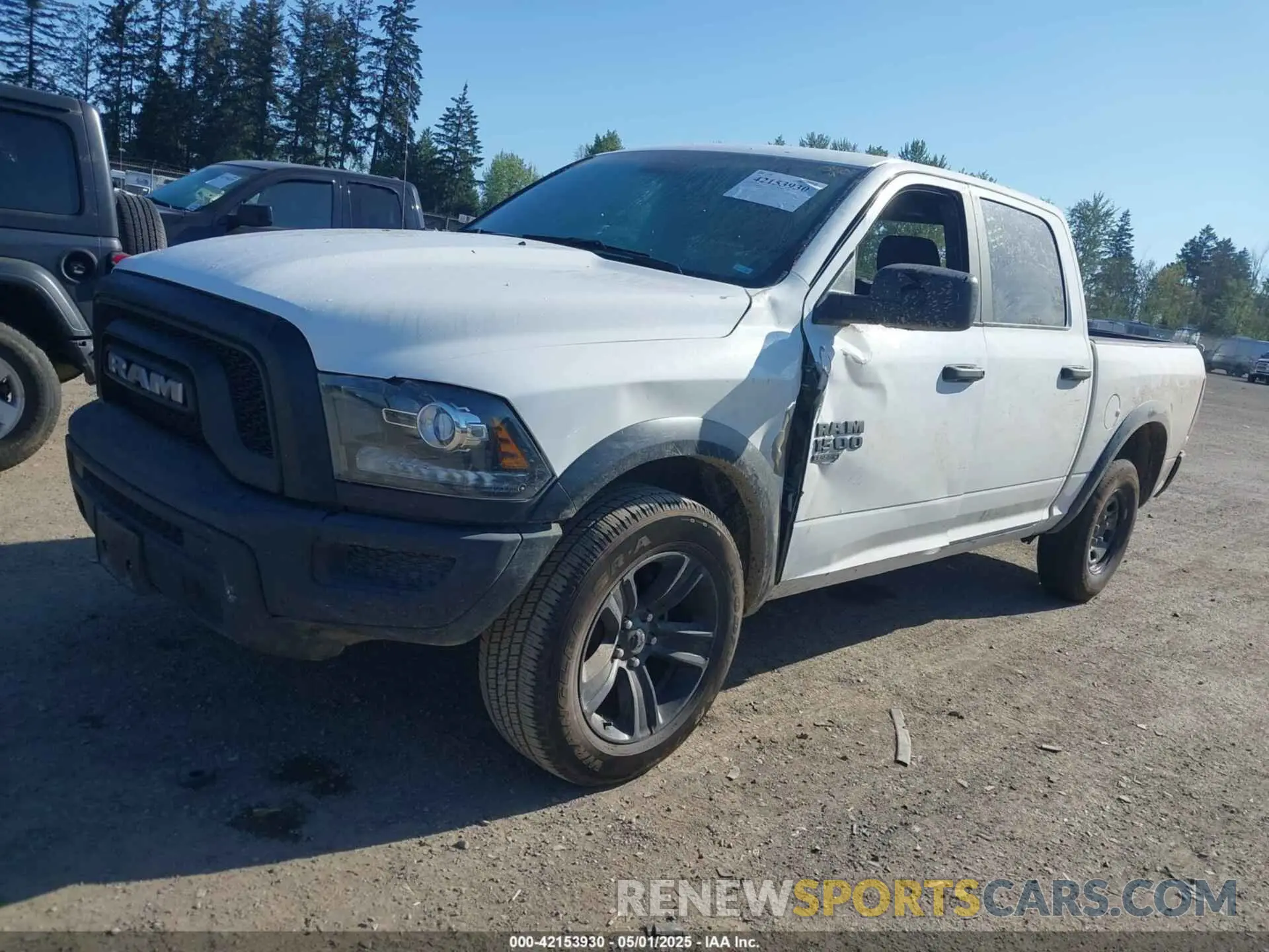 2 Photograph of a damaged car 1C6RR7LG7RS149030 RAM 1500 CLASSIC 2024