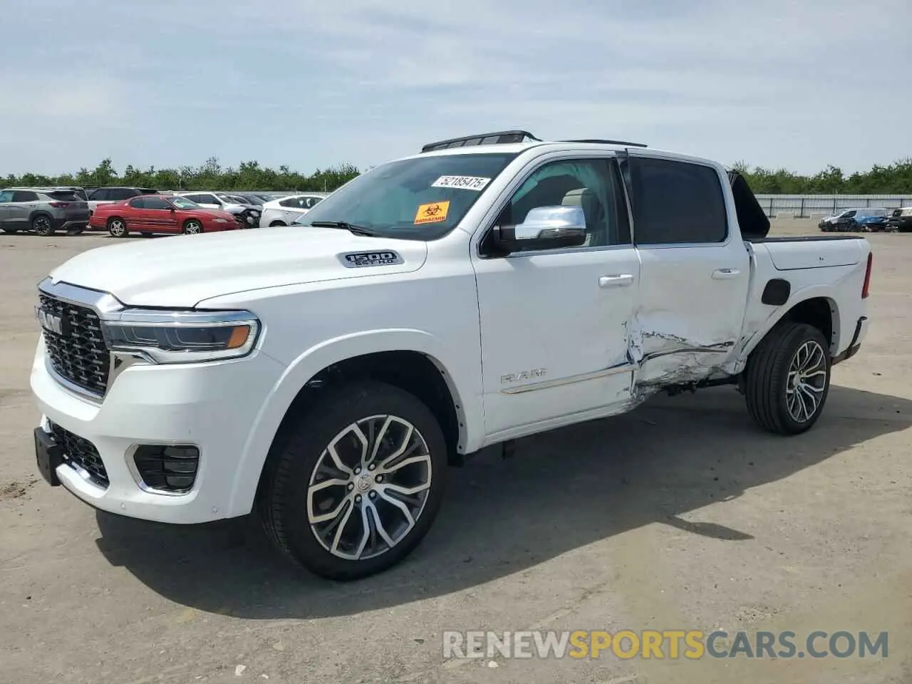 1 Photograph of a damaged car 1C6SRFKP5SN615510 RAM 1500 TUNGS 2025