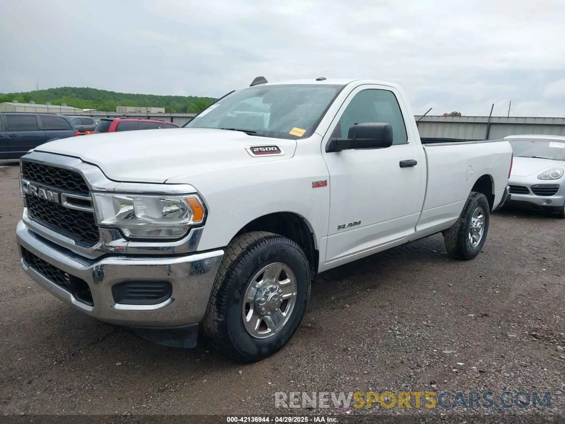 2 Photograph of a damaged car 3C6MR4AJXKG680629 RAM 2500 2019