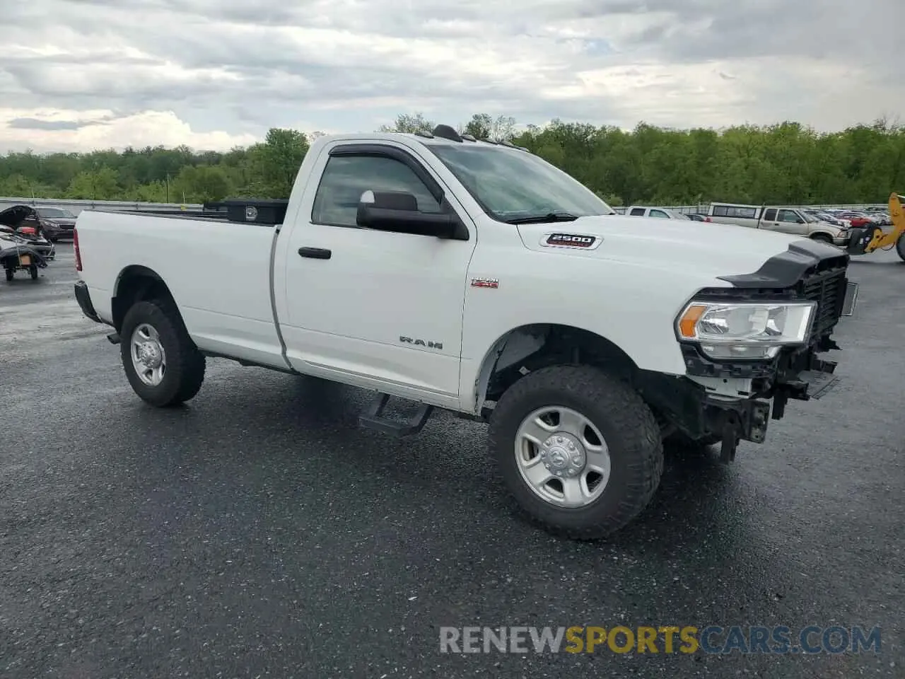 4 Photograph of a damaged car 3C6MR5AJ7KG666726 RAM 2500 2019