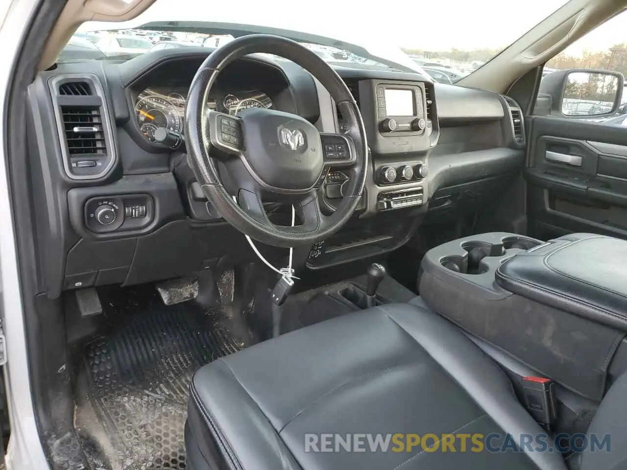 8 Photograph of a damaged car 3C6MR5AJXKG553806 RAM 2500 2019