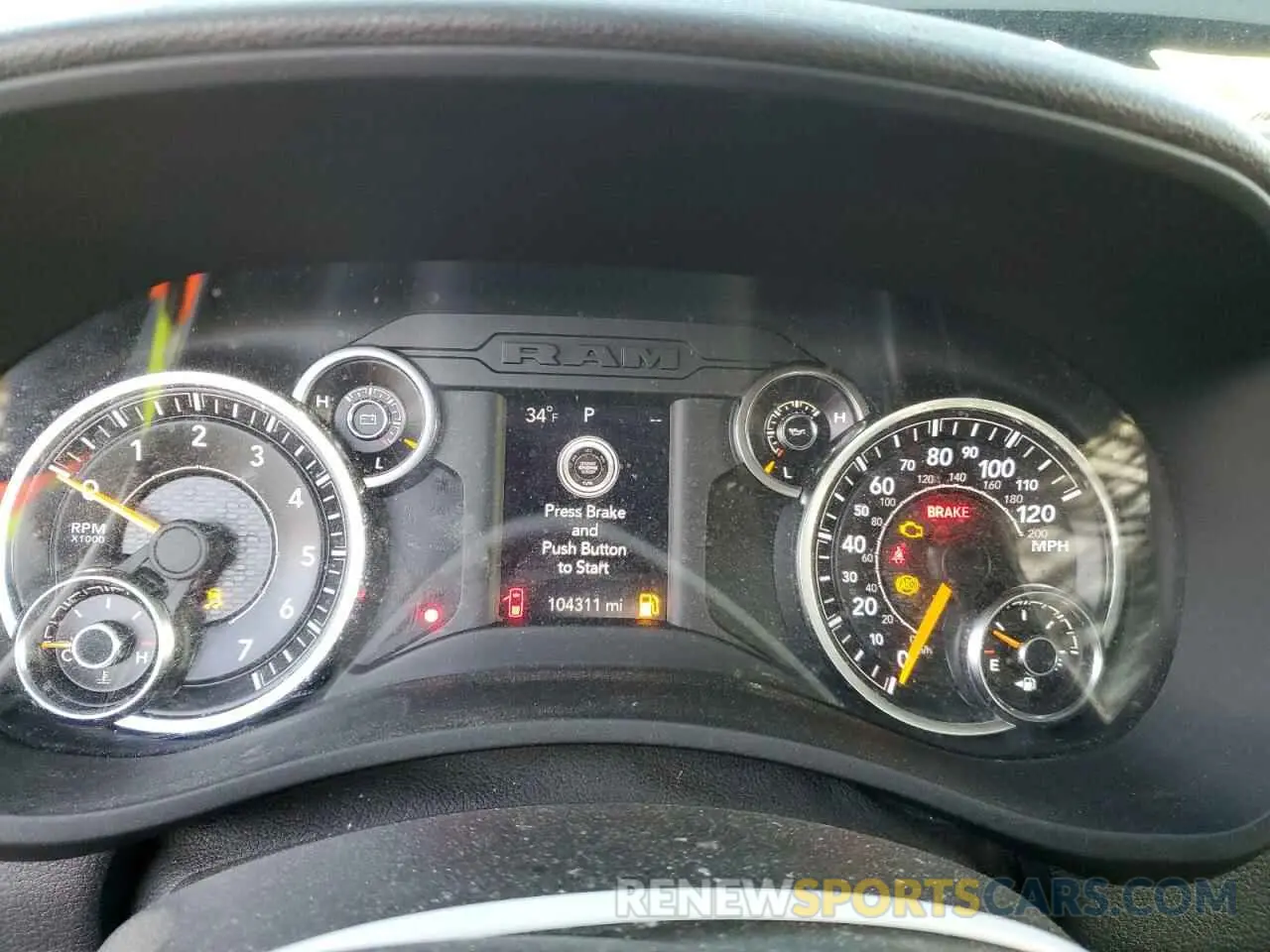 9 Photograph of a damaged car 3C6MR5AJXKG553806 RAM 2500 2019