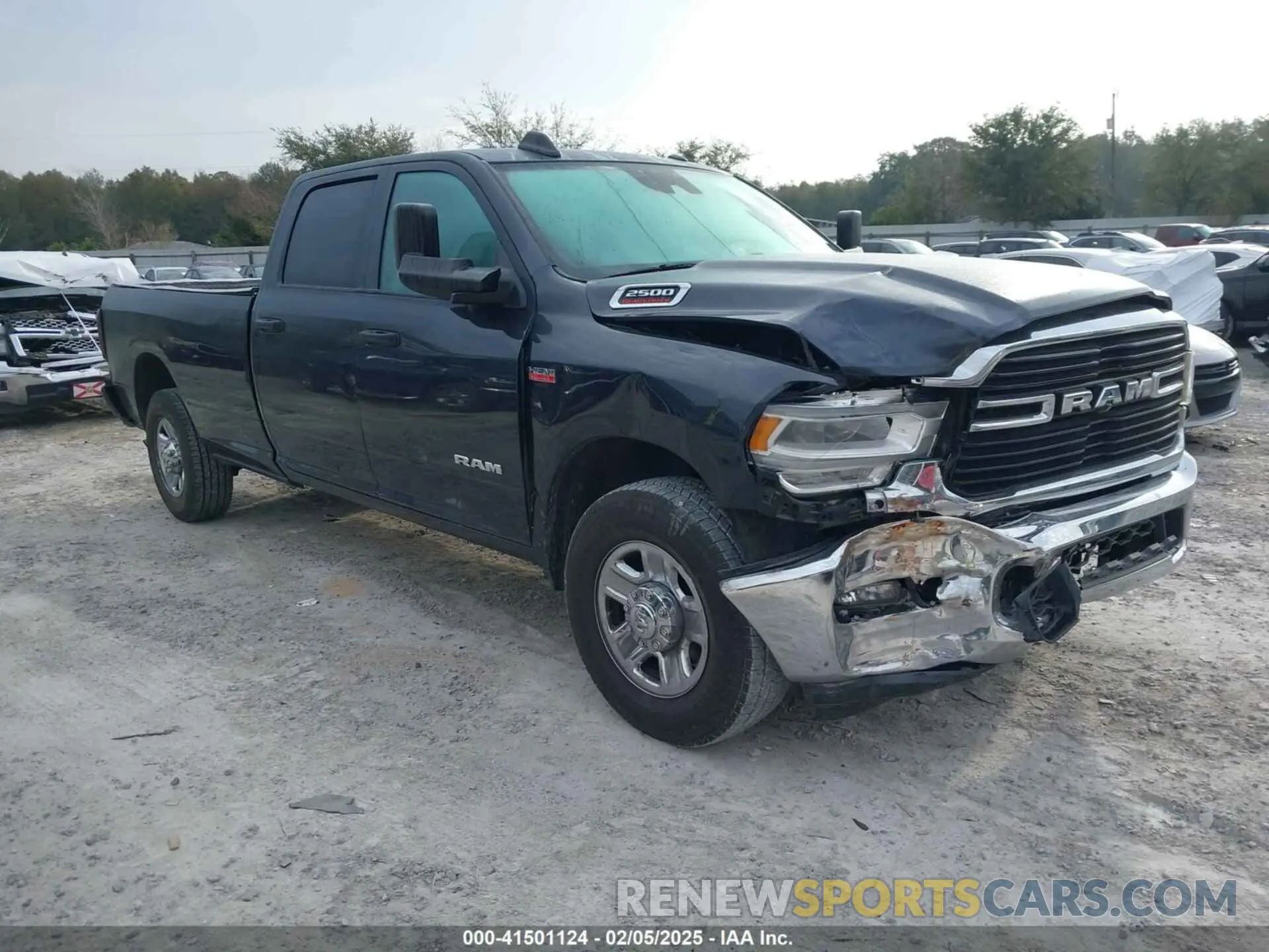 1 Photograph of a damaged car 3C6UR4HJ3KG712732 RAM 2500 2019