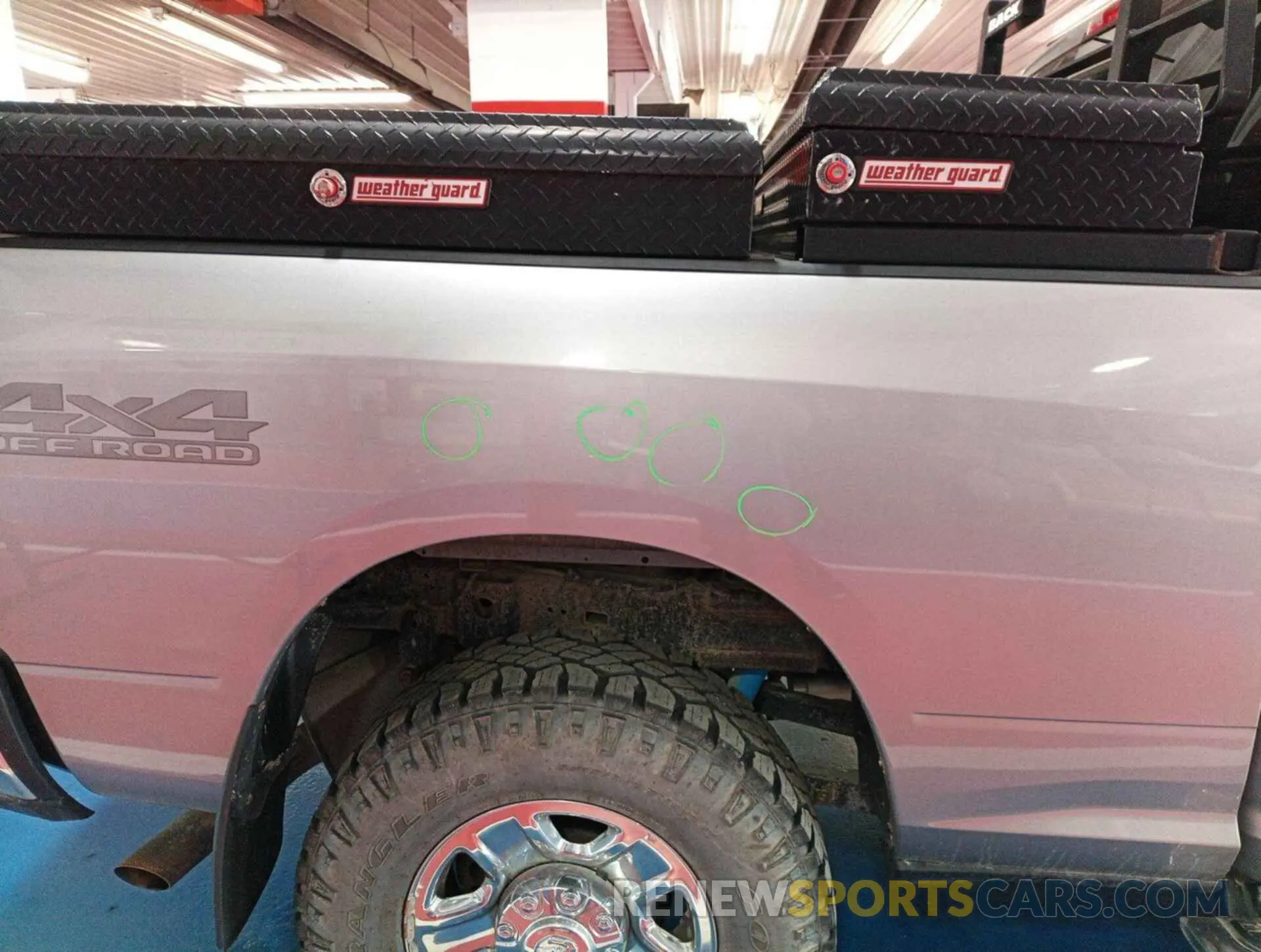 3 Photograph of a damaged car 3C6UR5CJ2KG596954 RAM 2500 2019
