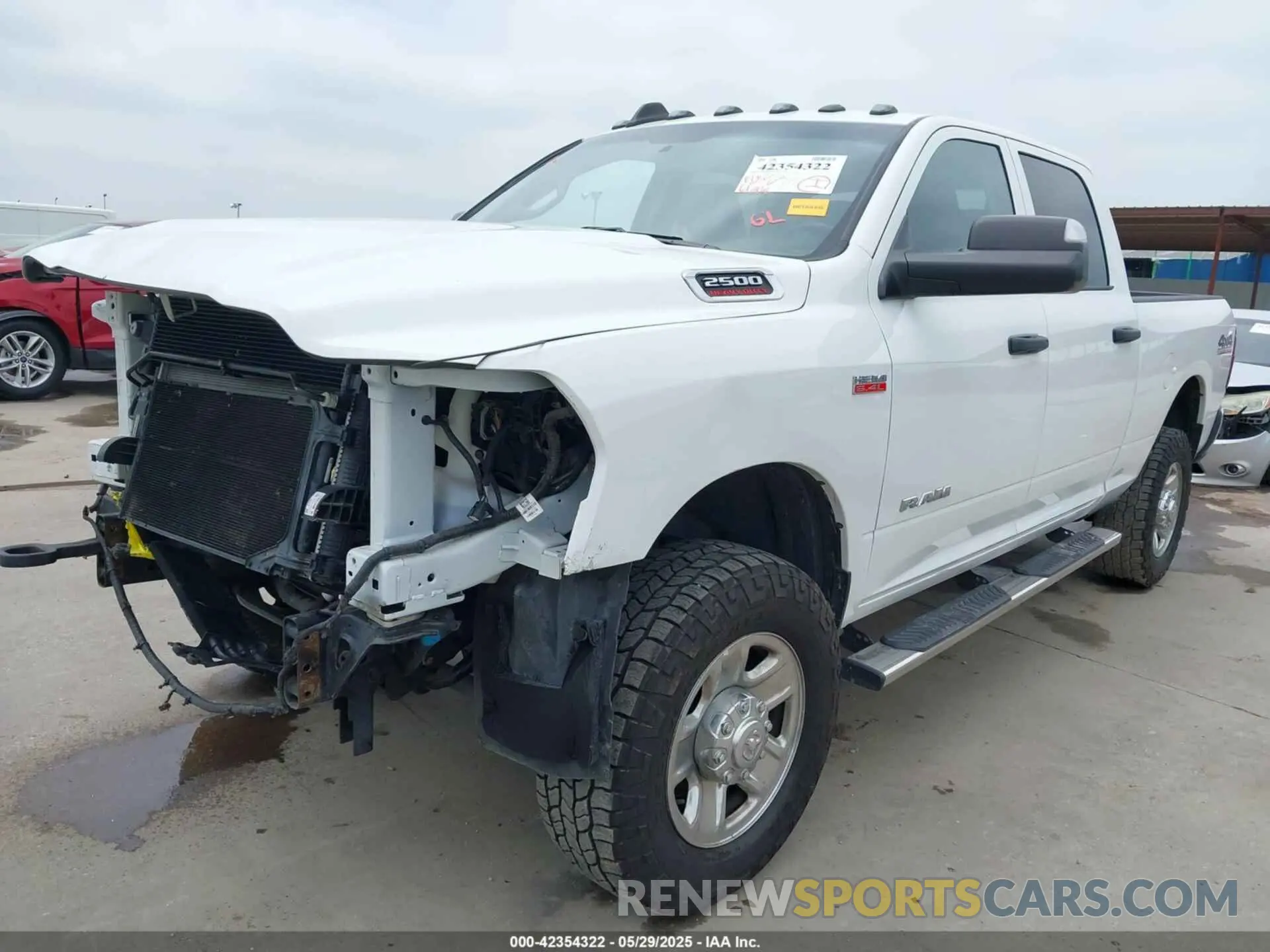 6 Photograph of a damaged car 3C6UR5CJ3KG512575 RAM 2500 2019
