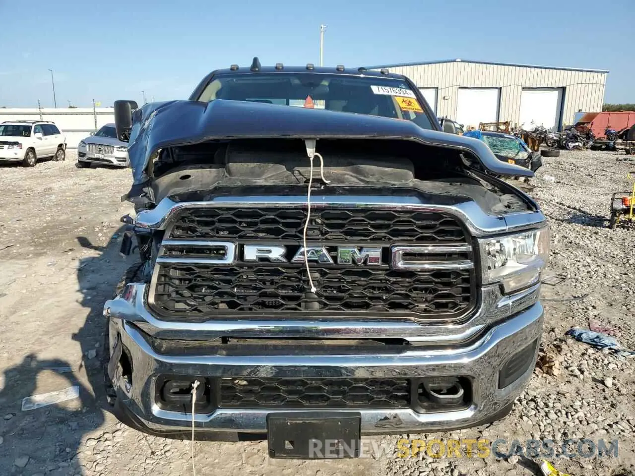 5 Photograph of a damaged car 3C6UR5CJ6KG553668 RAM 2500 2019
