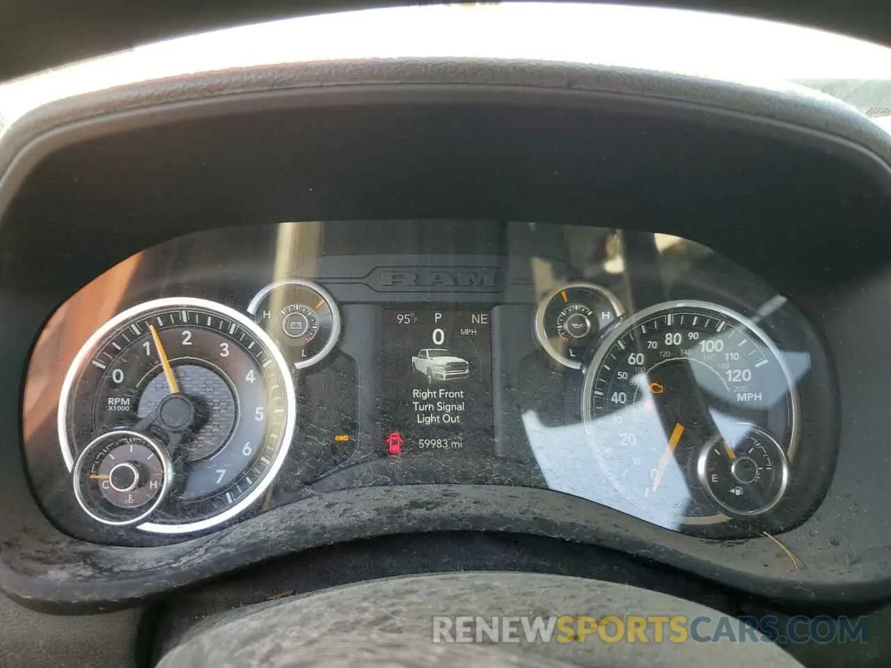 9 Photograph of a damaged car 3C6UR5CJ6KG553668 RAM 2500 2019