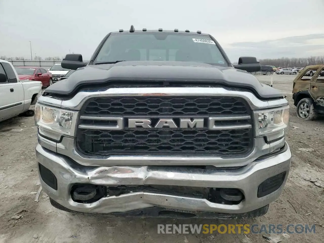 5 Photograph of a damaged car 3C6UR5CJ6KG633486 RAM 2500 2019