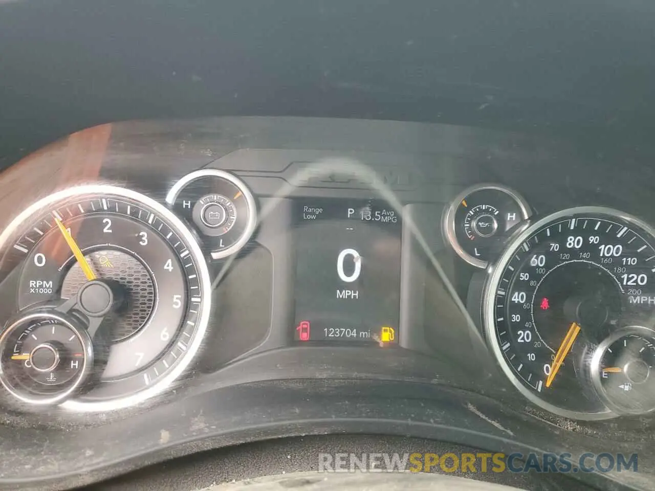 9 Photograph of a damaged car 3C6UR5CJ6KG633486 RAM 2500 2019
