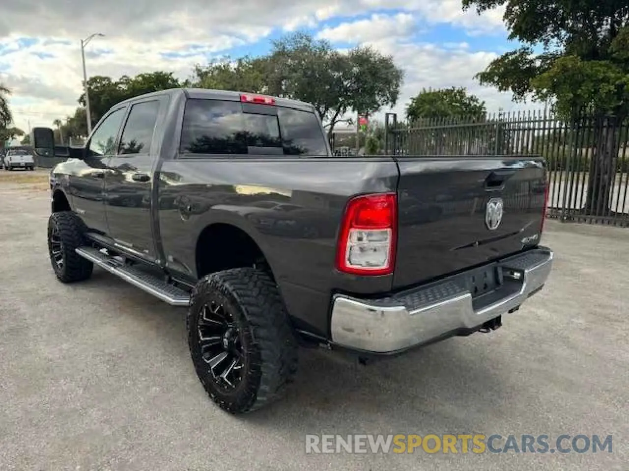 2 Photograph of a damaged car 3C6UR5CJ6KG710051 RAM 2500 2019