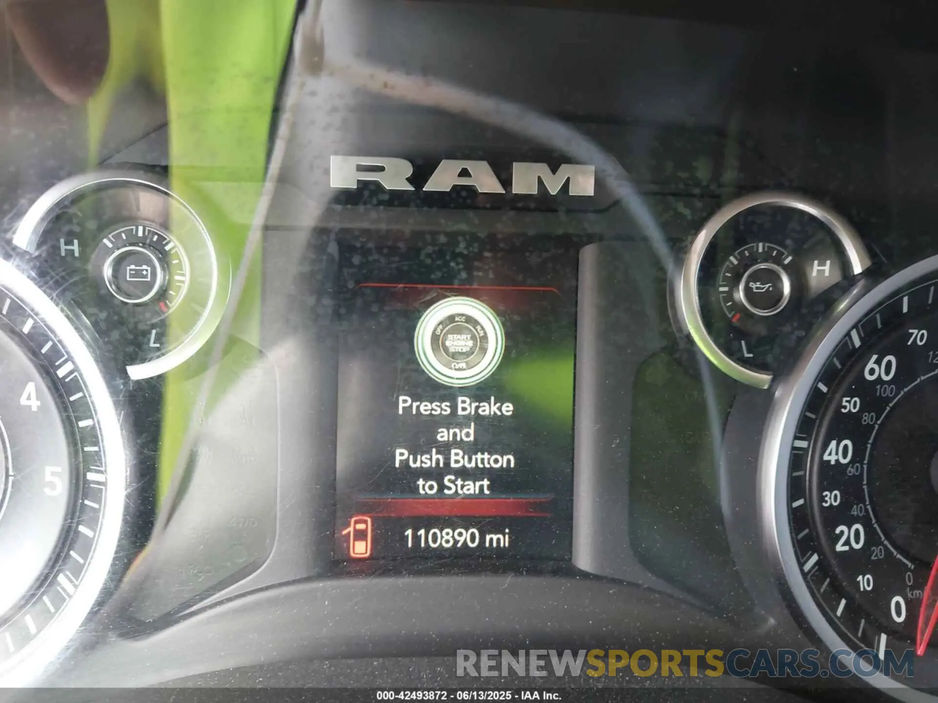 7 Photograph of a damaged car 3C6UR5CJ9KG634776 RAM 2500 2019