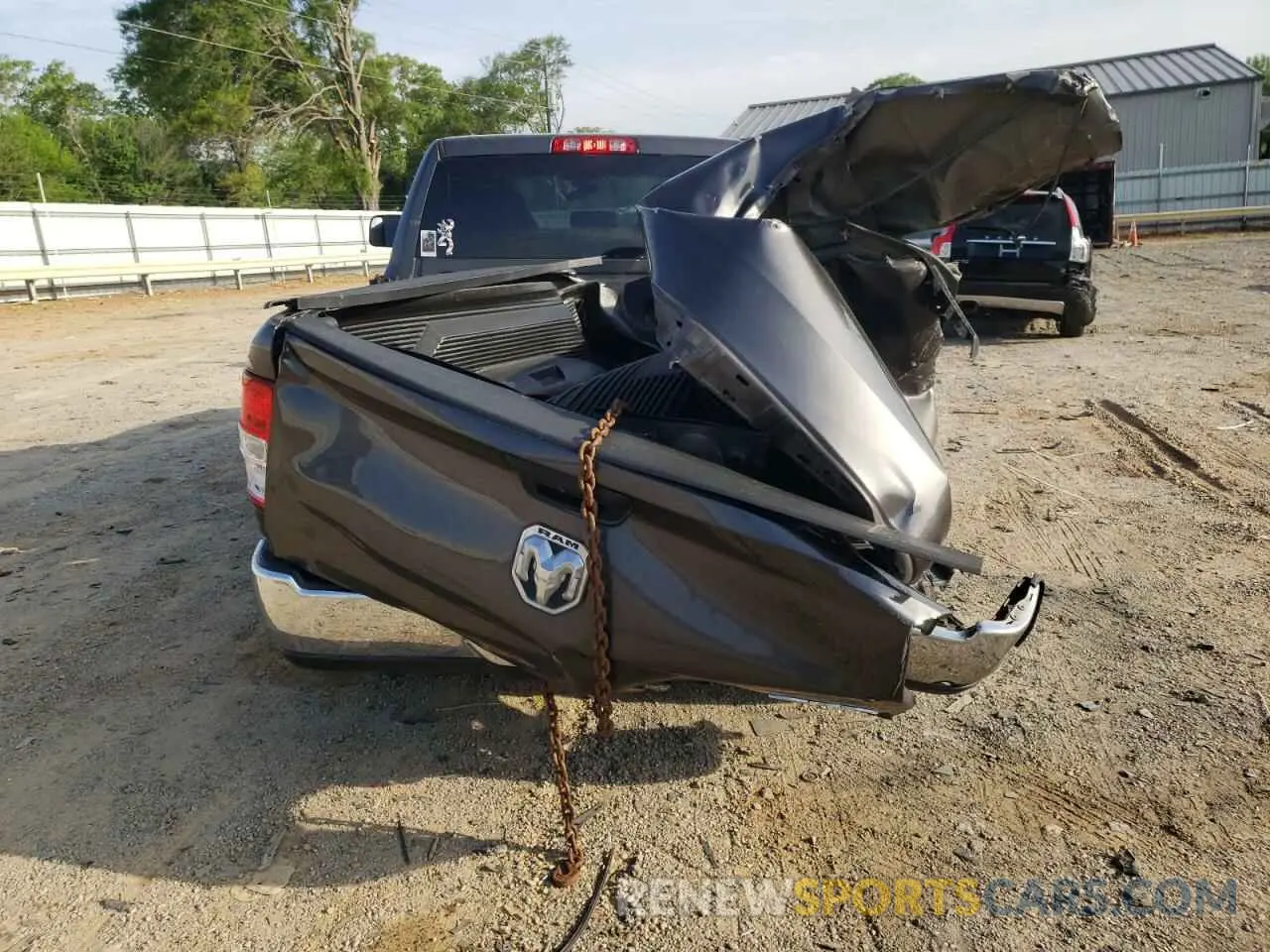 6 Photograph of a damaged car 3C6UR5CJXKG676955 RAM 2500 2019