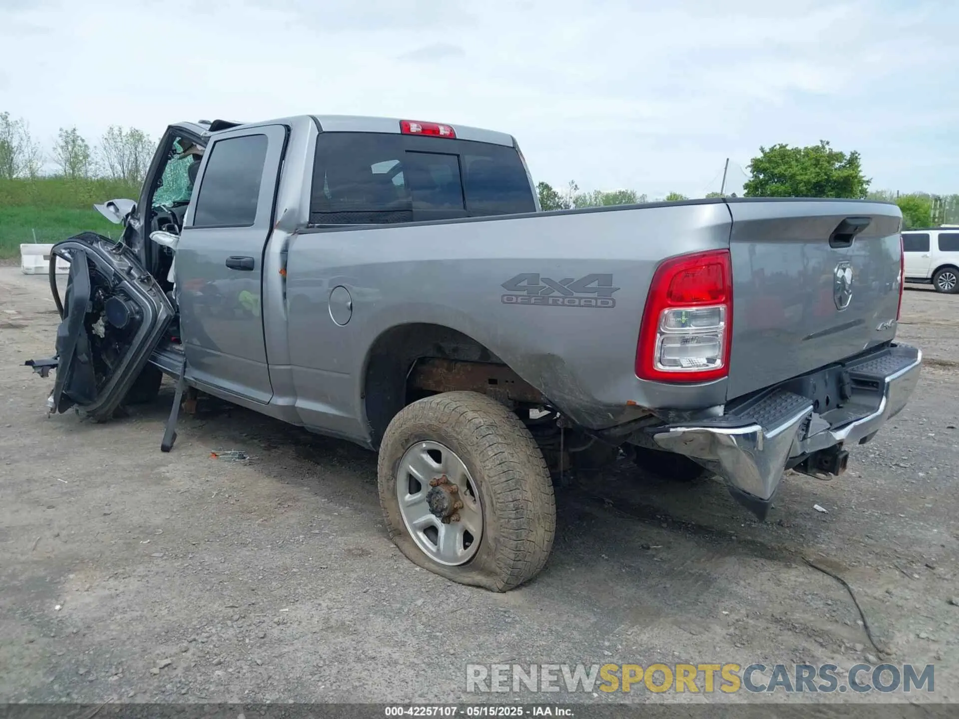 3 Photograph of a damaged car 3C6UR5CL3KG554486 RAM 2500 2019