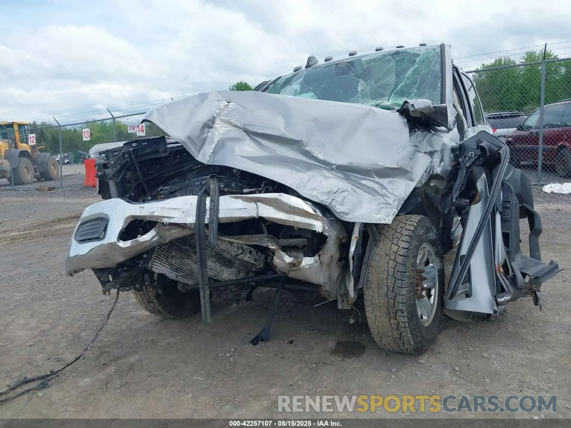 6 Photograph of a damaged car 3C6UR5CL3KG554486 RAM 2500 2019