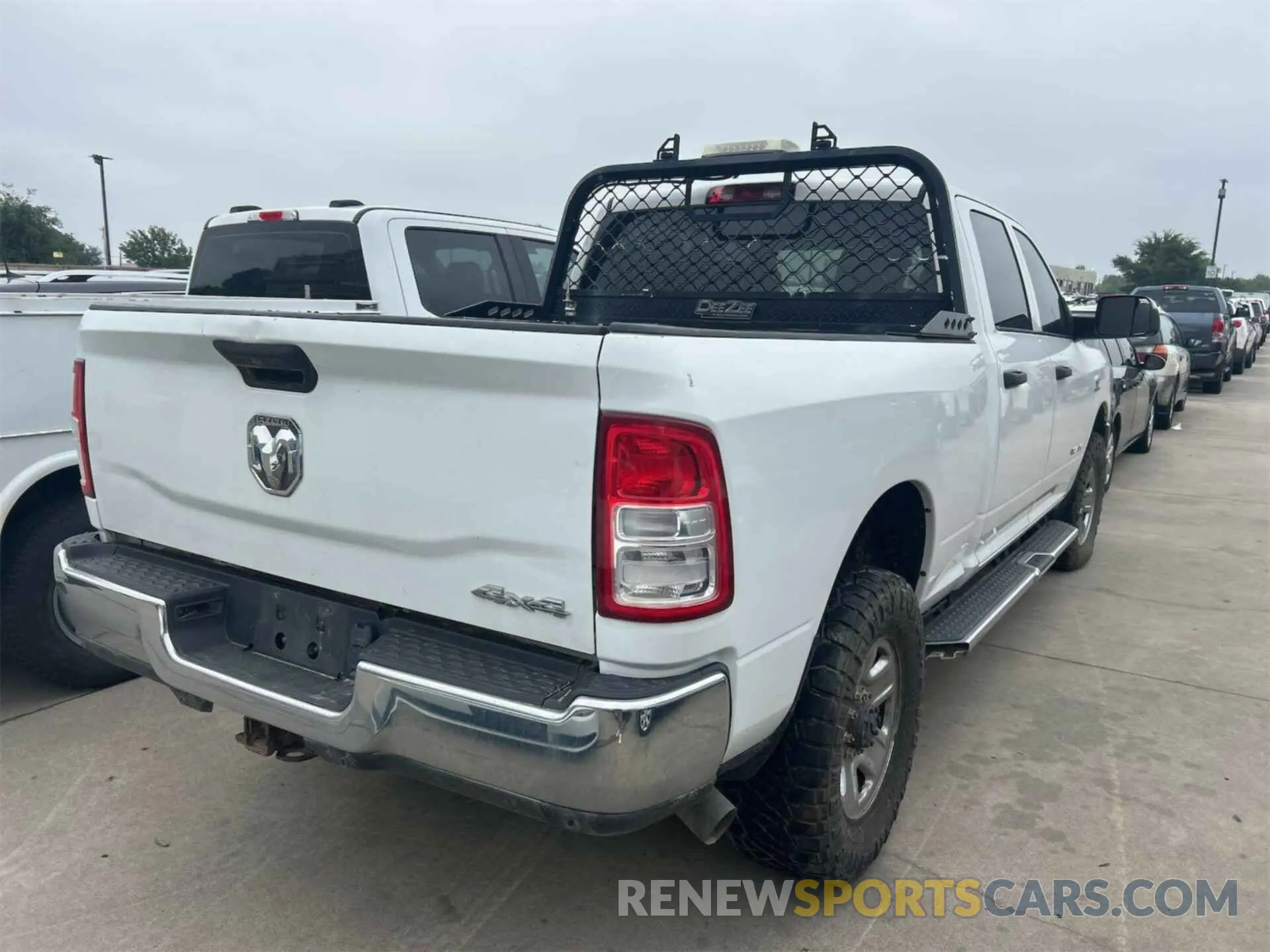 2 Photograph of a damaged car 3C6UR5CL4KG598108 RAM 2500 2019