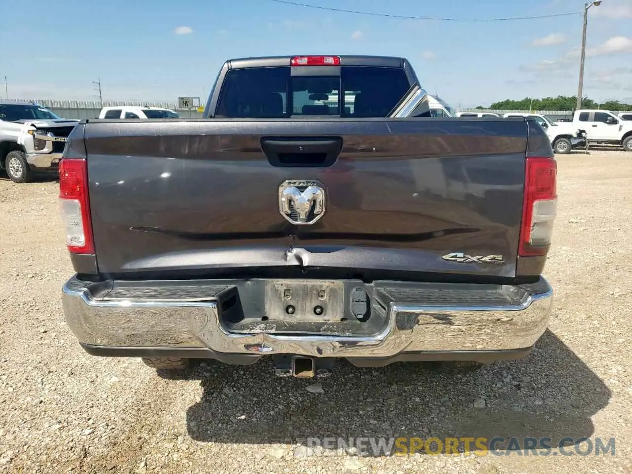 6 Photograph of a damaged car 3C6UR5CL4KG619510 RAM 2500 2019