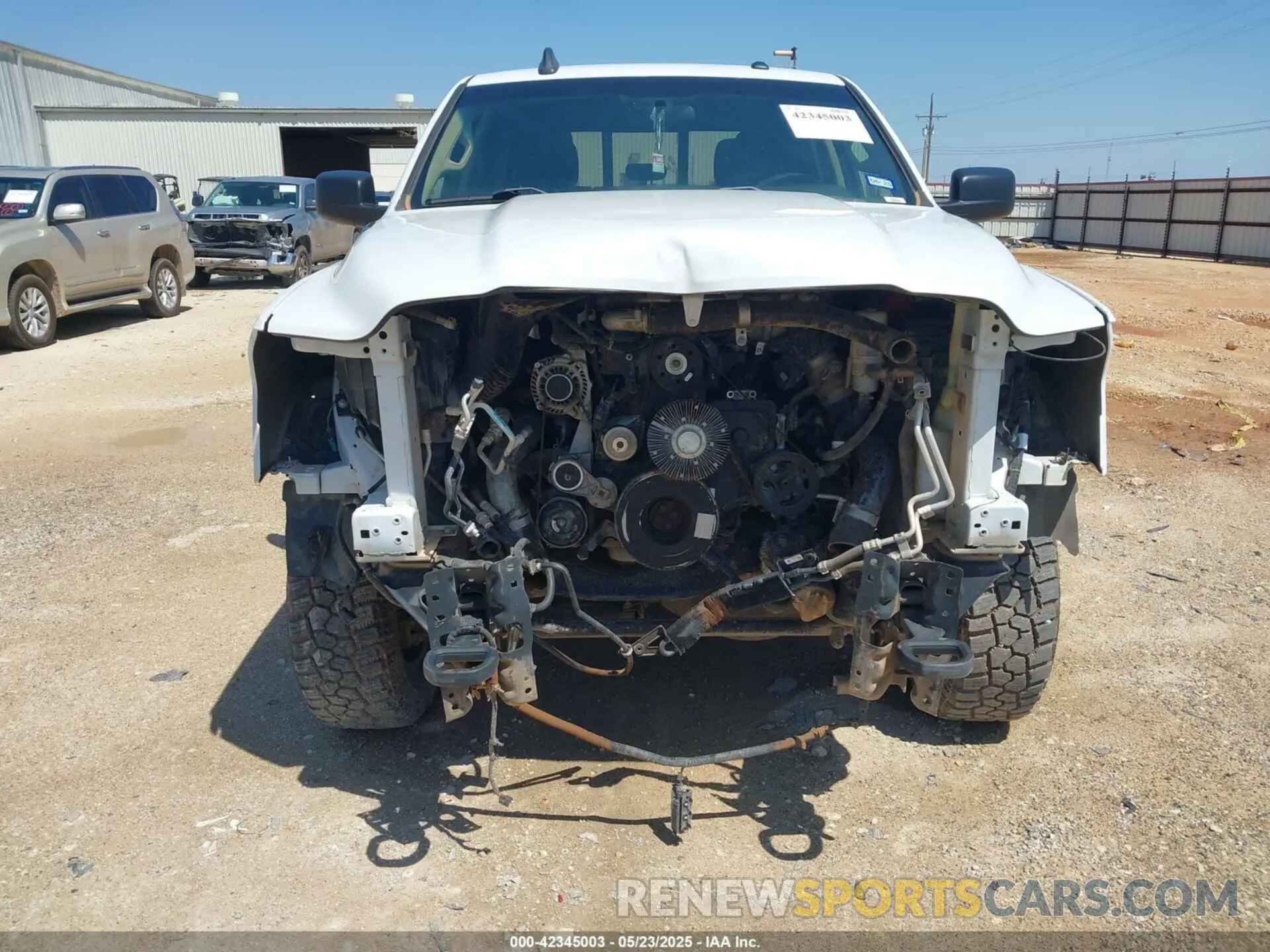 6 Photograph of a damaged car 3C6UR5CL6KG621369 RAM 2500 2019