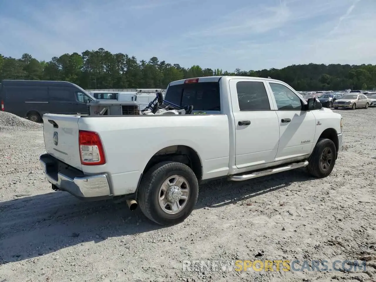 3 Photograph of a damaged car 3C6UR5CL7KG576779 RAM 2500 2019