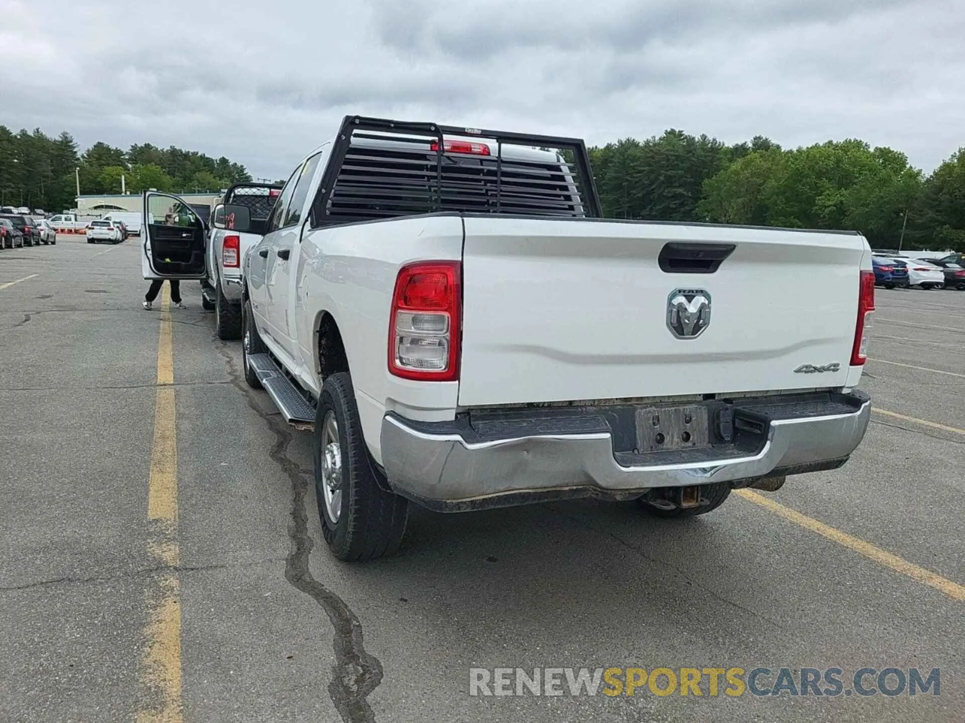2 Photograph of a damaged car 3C6UR5CL7KG598121 RAM 2500 2019