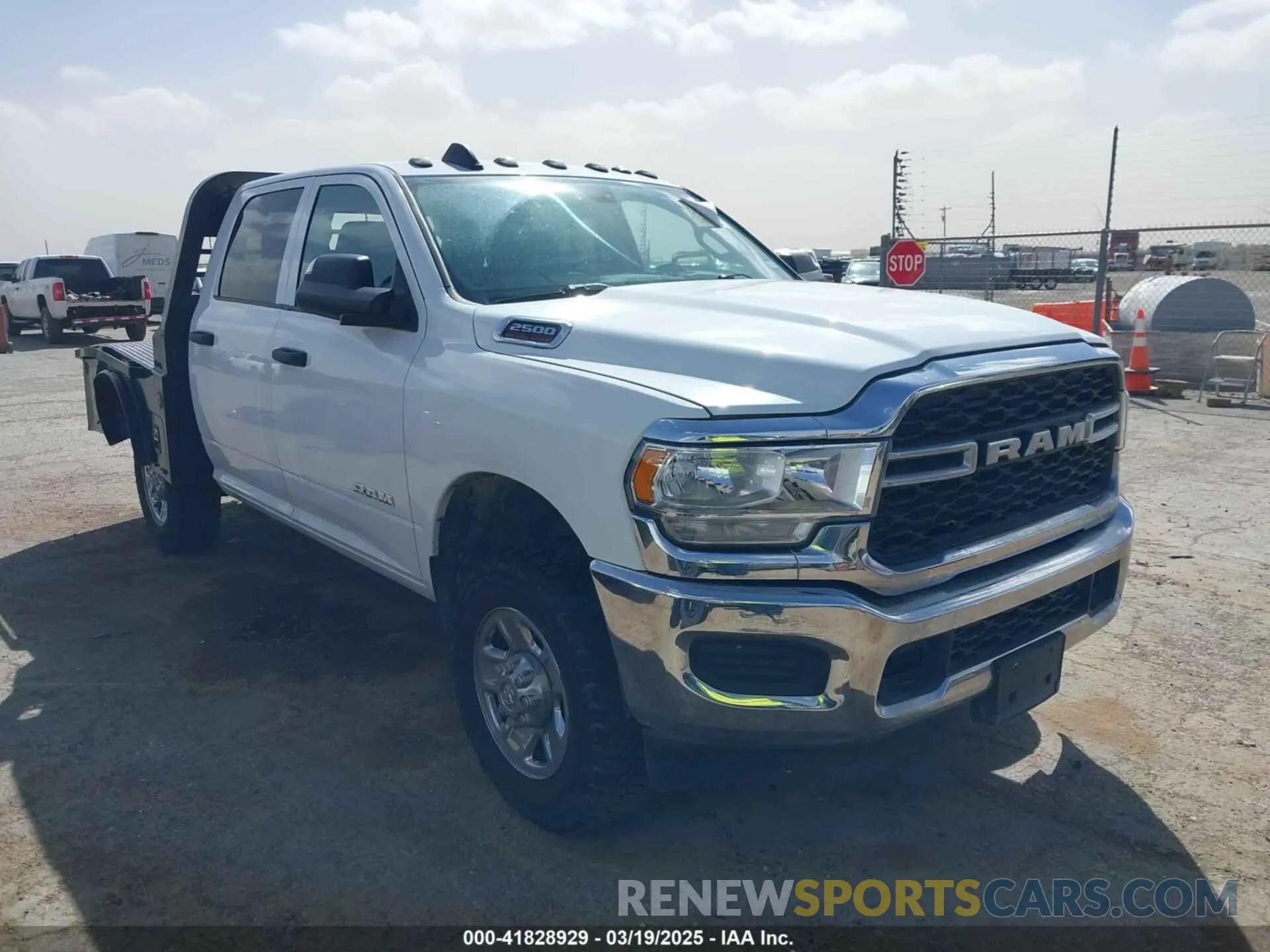 1 Photograph of a damaged car 3C6UR5CLXKG534669 RAM 2500 2019