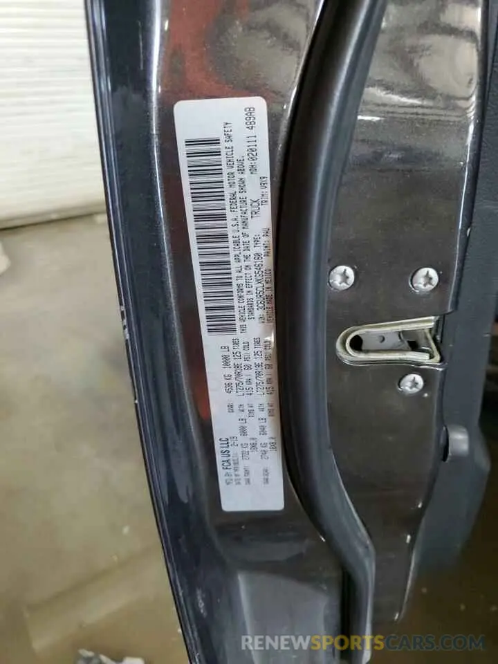 12 Photograph of a damaged car 3C6UR5CLXKG546160 RAM 2500 2019