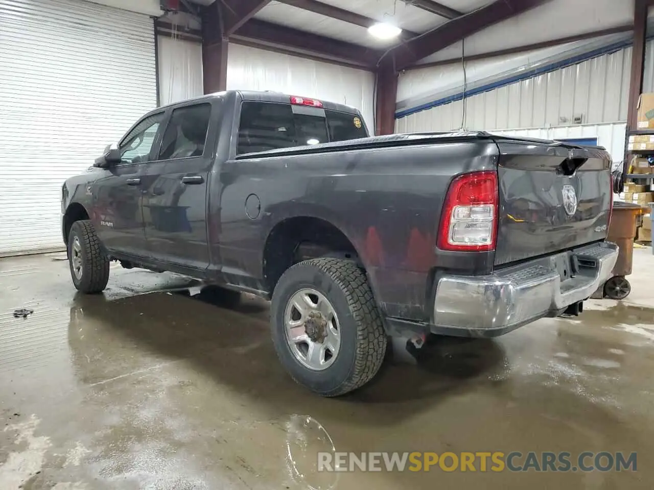 2 Photograph of a damaged car 3C6UR5CLXKG546160 RAM 2500 2019