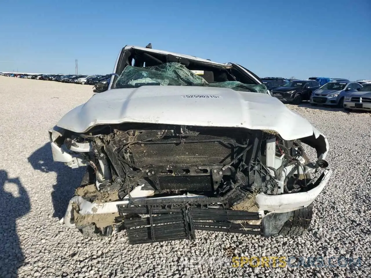 5 Photograph of a damaged car 3C6UR5DJ1KG697868 RAM 2500 2019