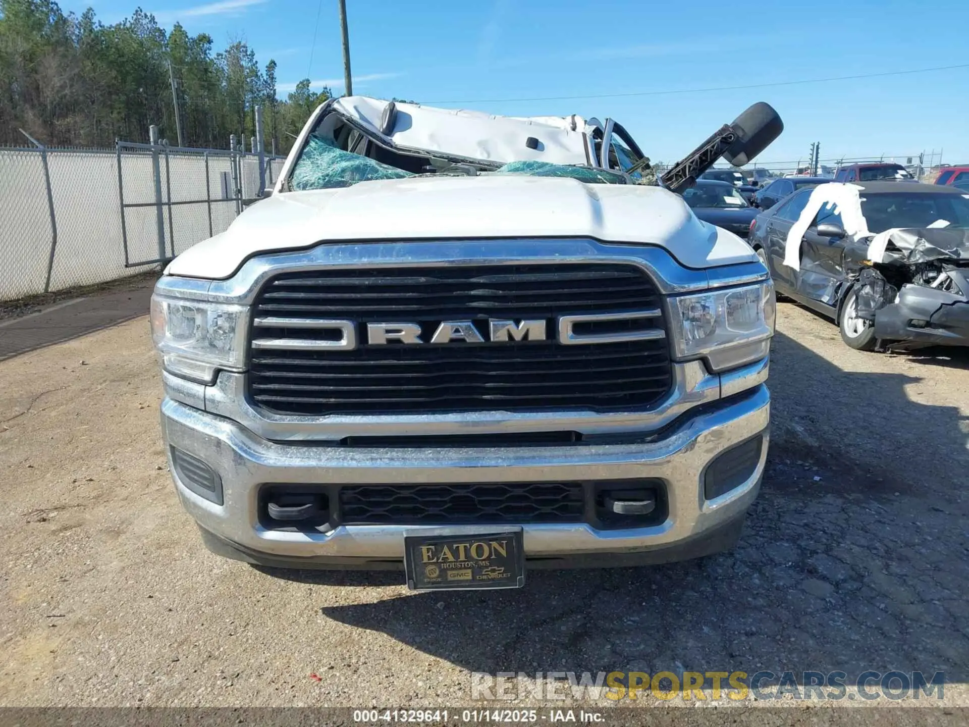 12 Photograph of a damaged car 3C6UR5DL1KG663656 RAM 2500 2019