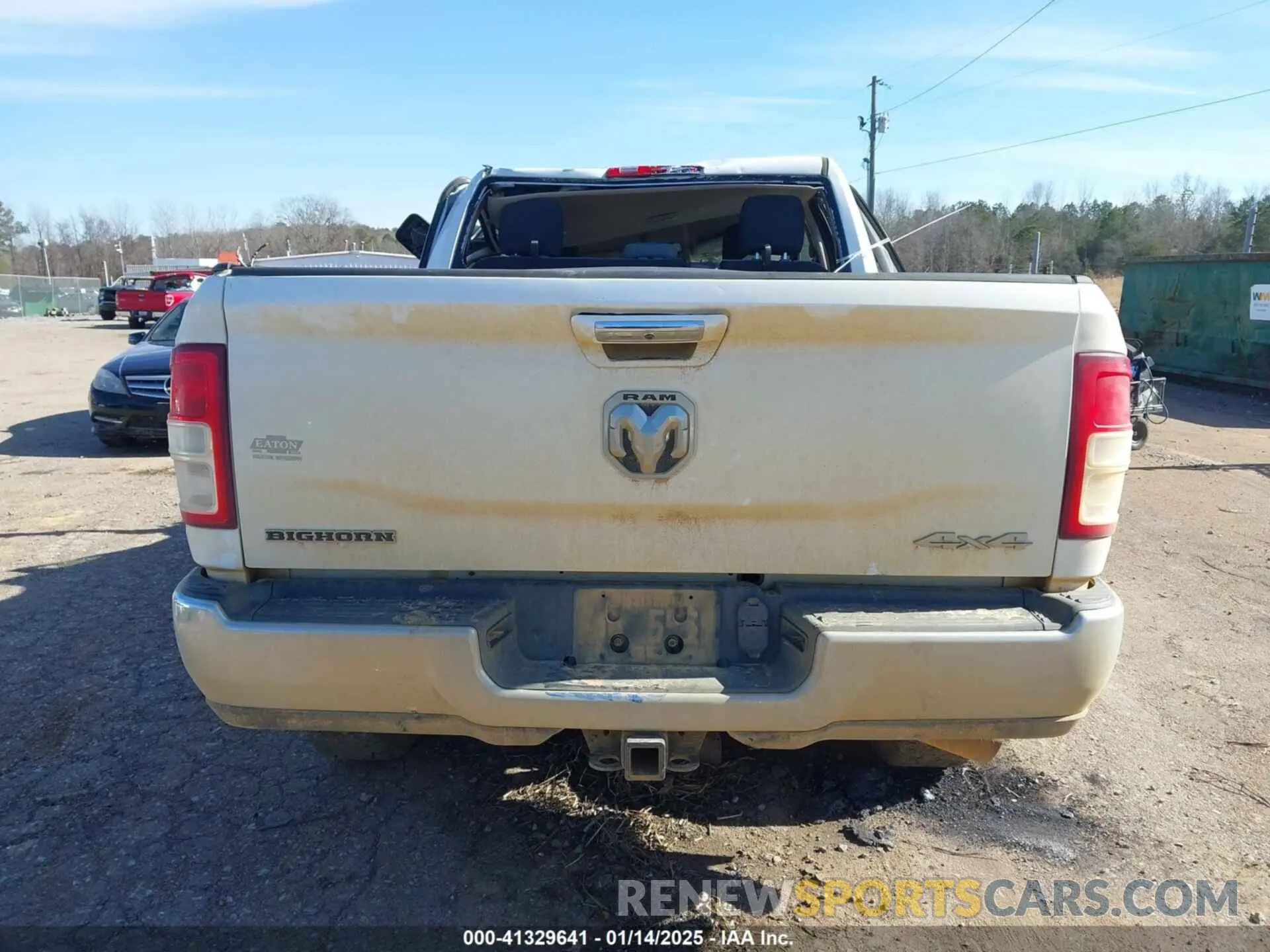 16 Photograph of a damaged car 3C6UR5DL1KG663656 RAM 2500 2019