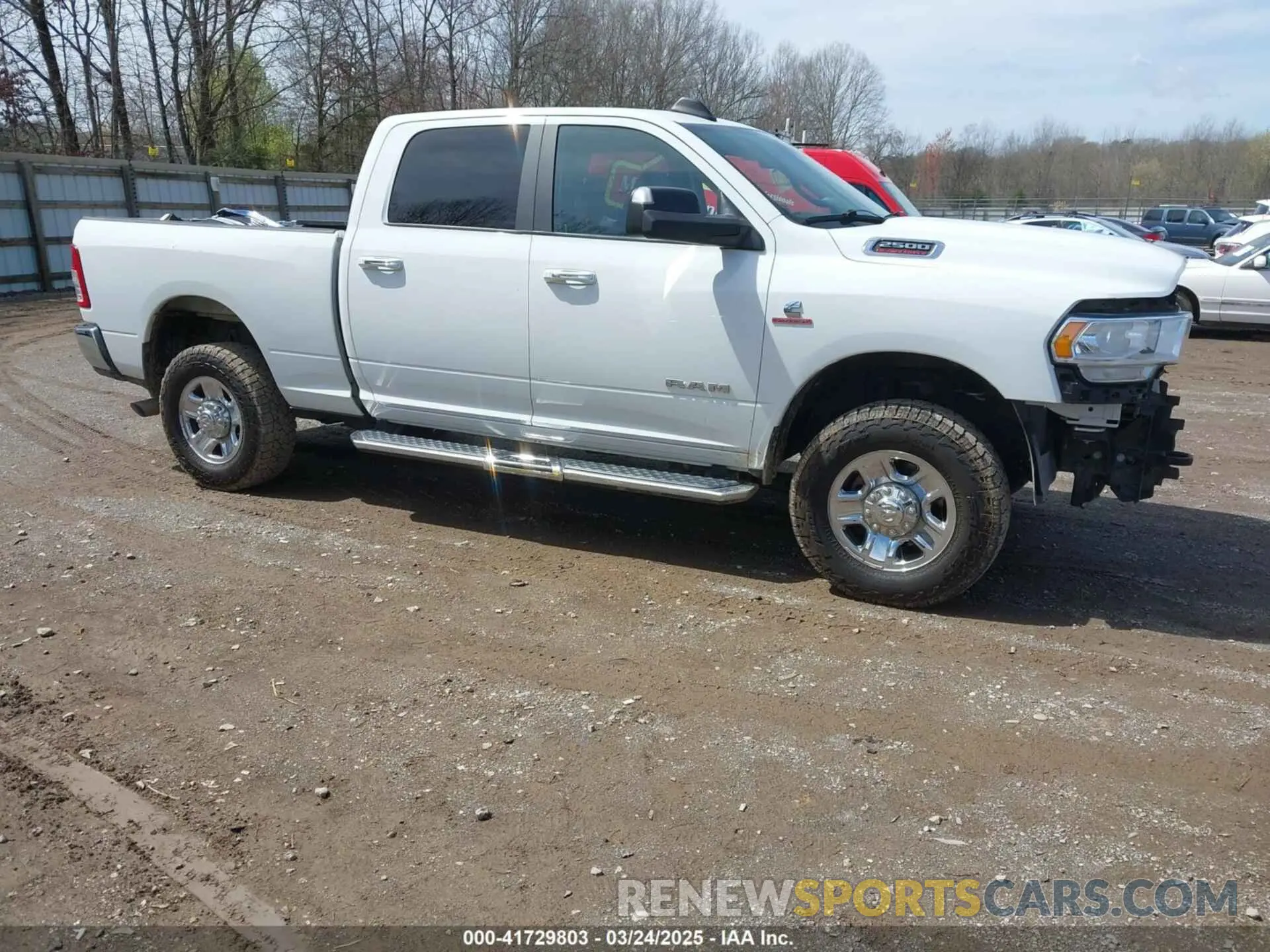 1 Photograph of a damaged car 3C6UR5DL2KG675282 RAM 2500 2019