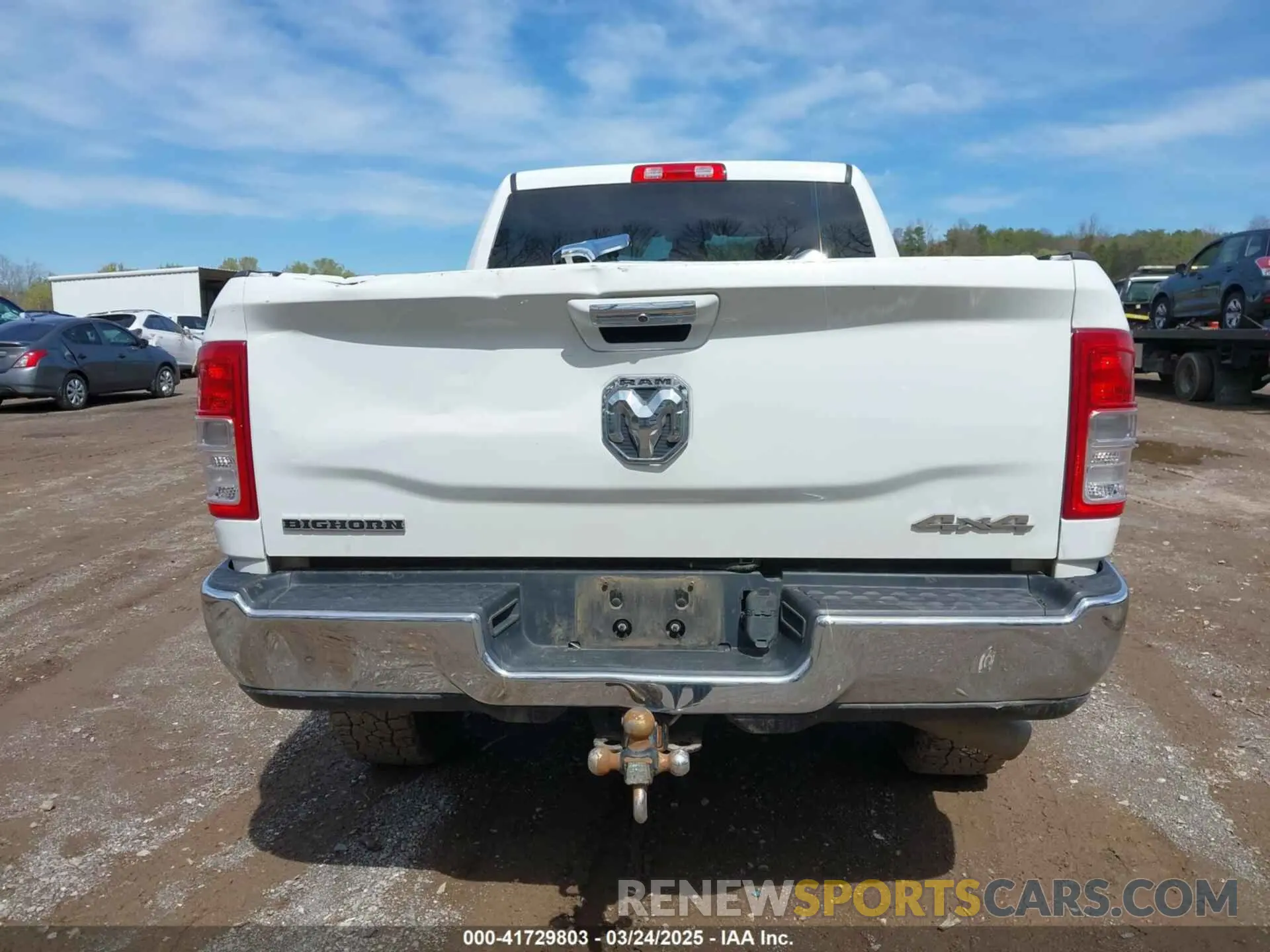17 Photograph of a damaged car 3C6UR5DL2KG675282 RAM 2500 2019